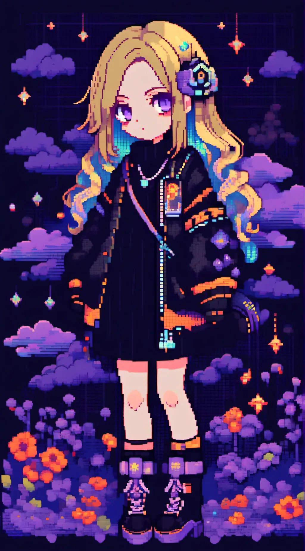 ai character: Megan x mha background