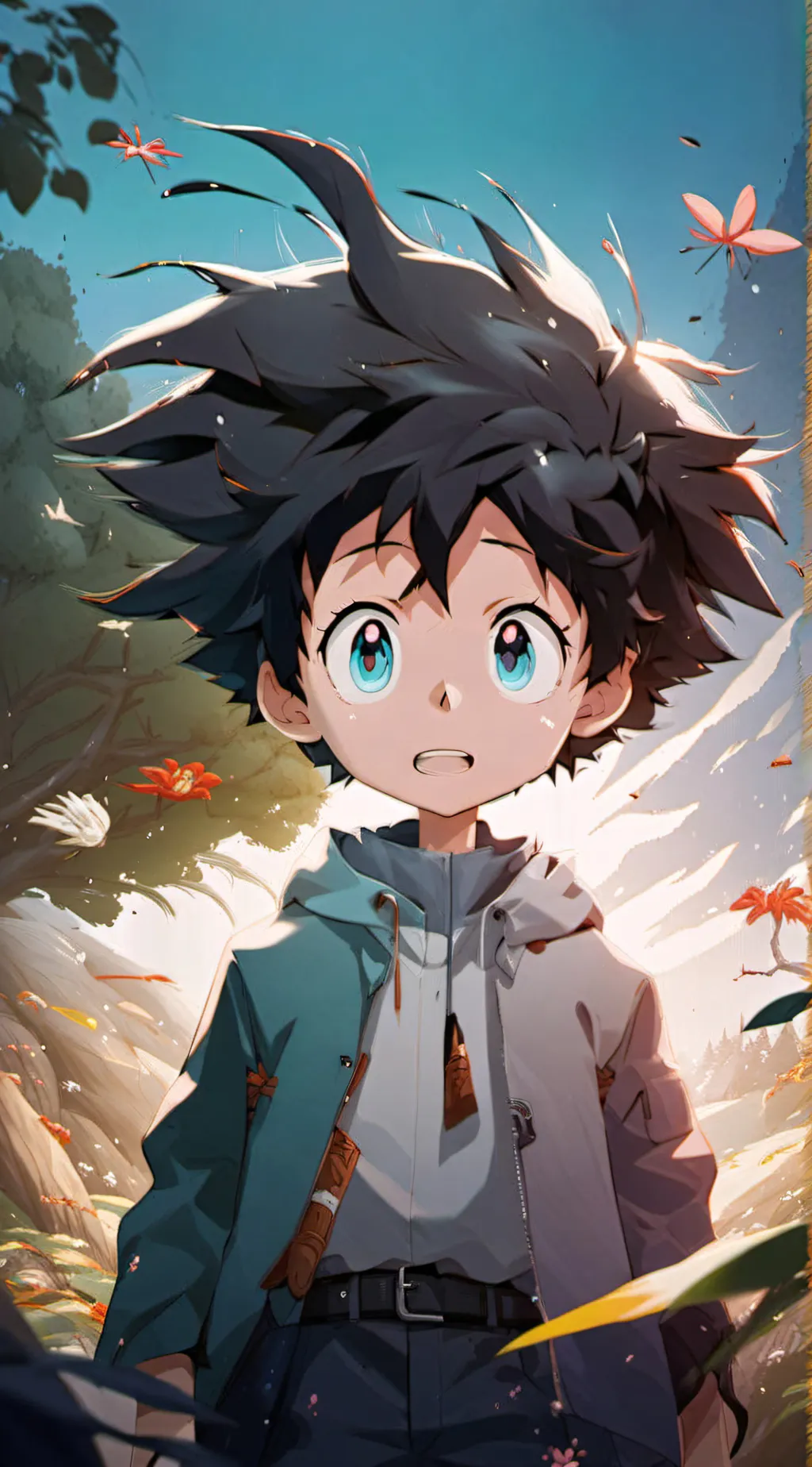 ai character: villain deku background