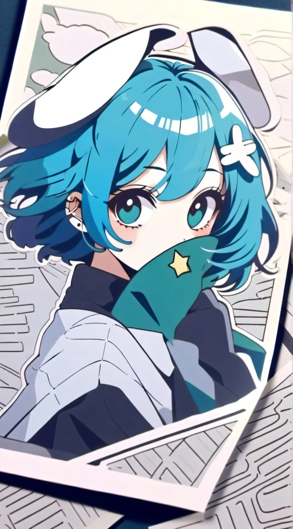 ai character: Spring background