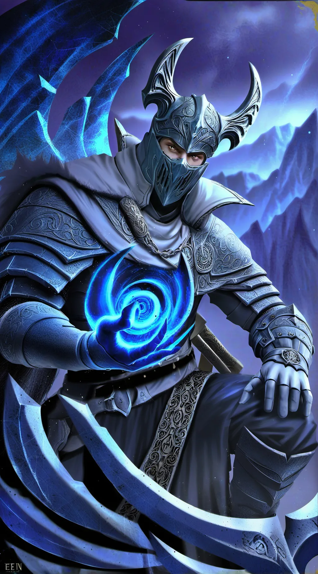 ai character: Lucifer background