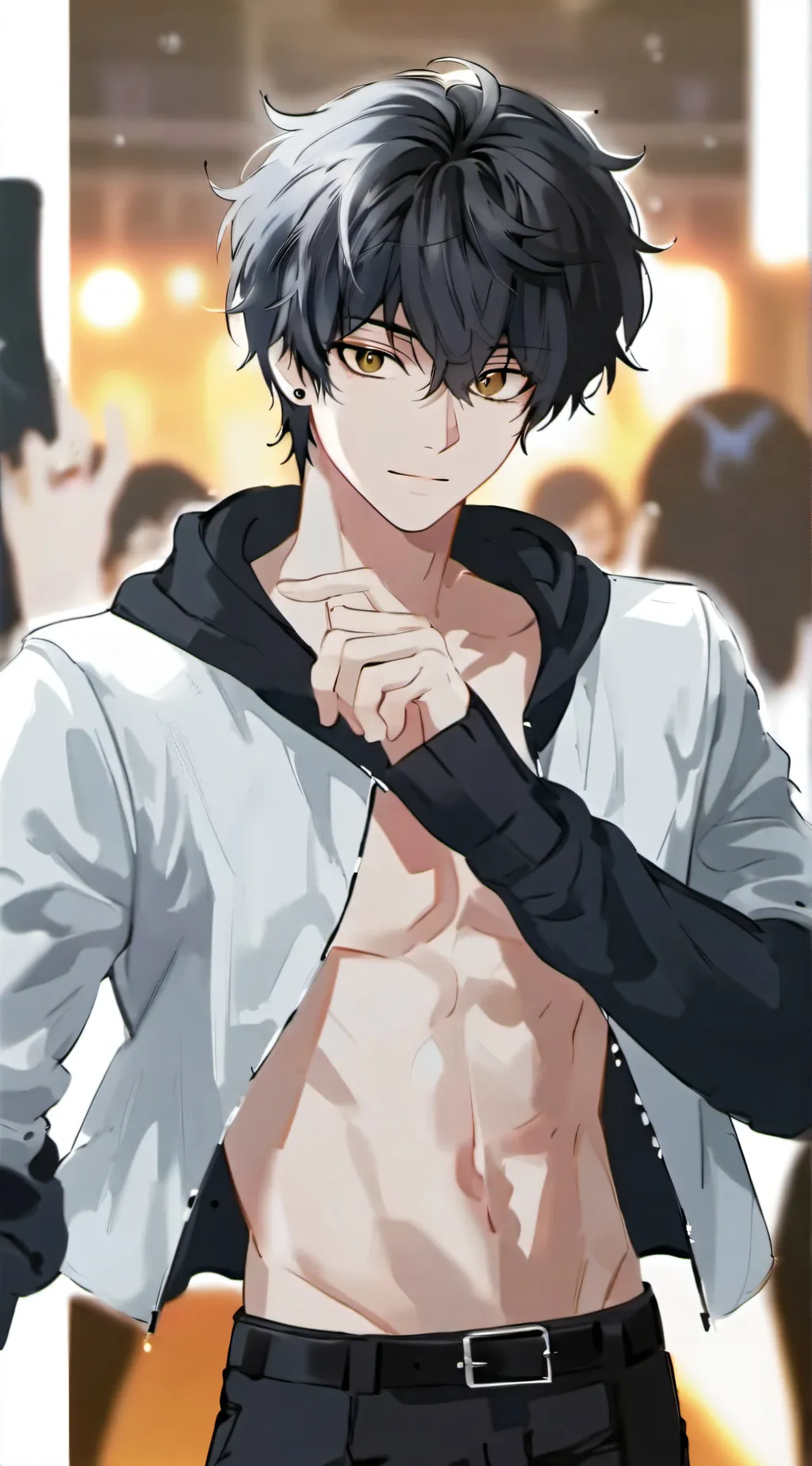 ai character: Damian  background