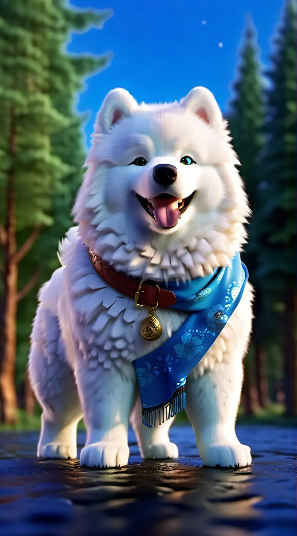 ai character: Cookies background