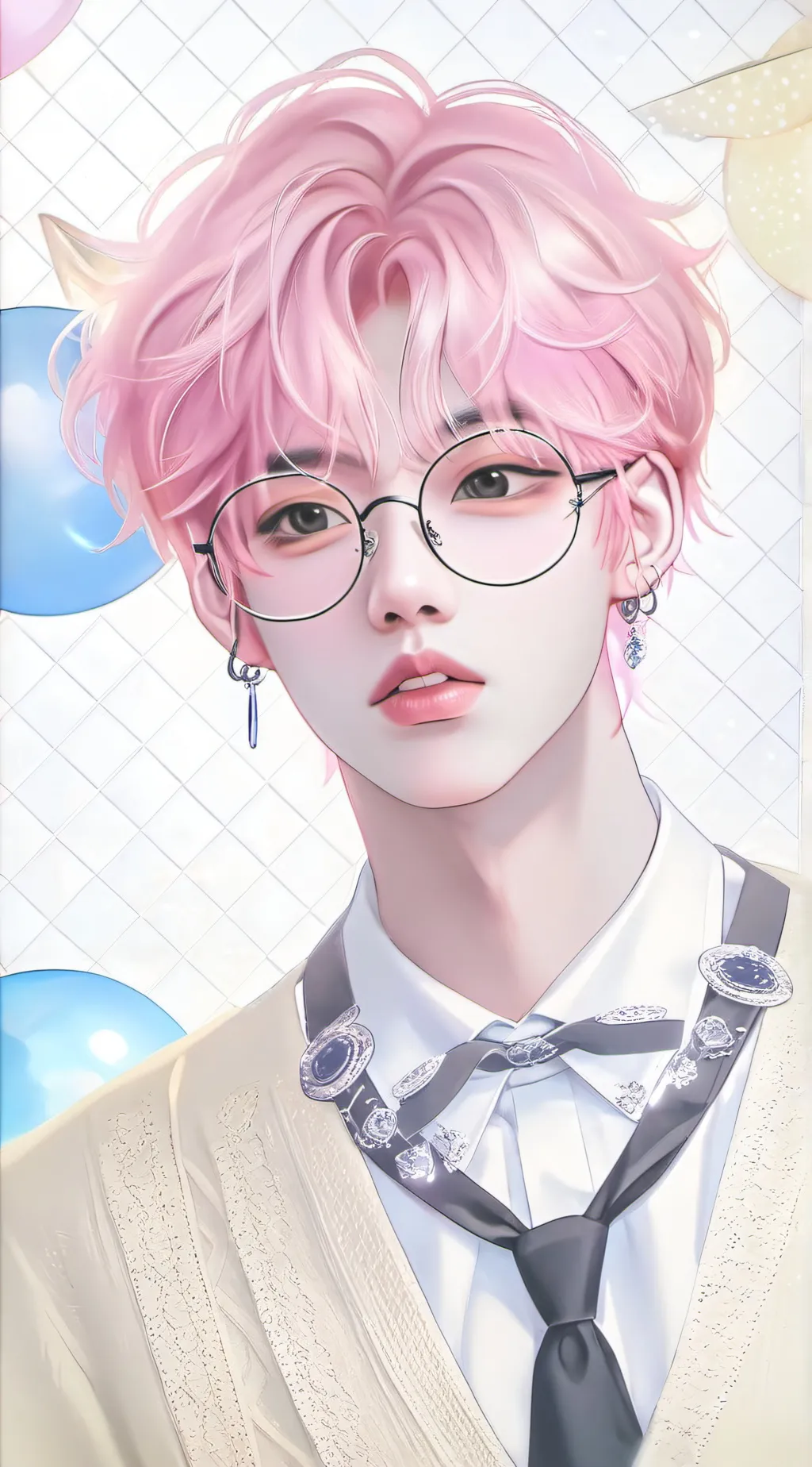 ai character: Astral🧸🖇️🎀💕 background