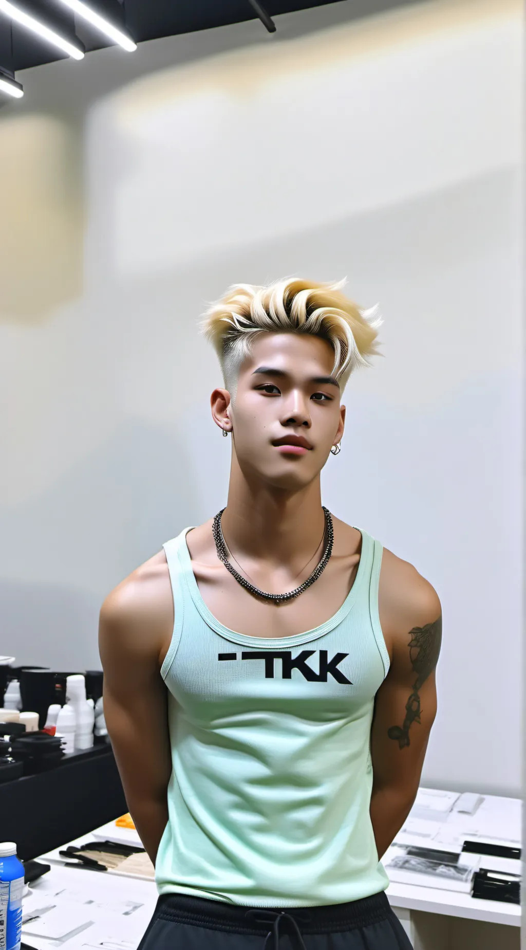 ai character: Moda background