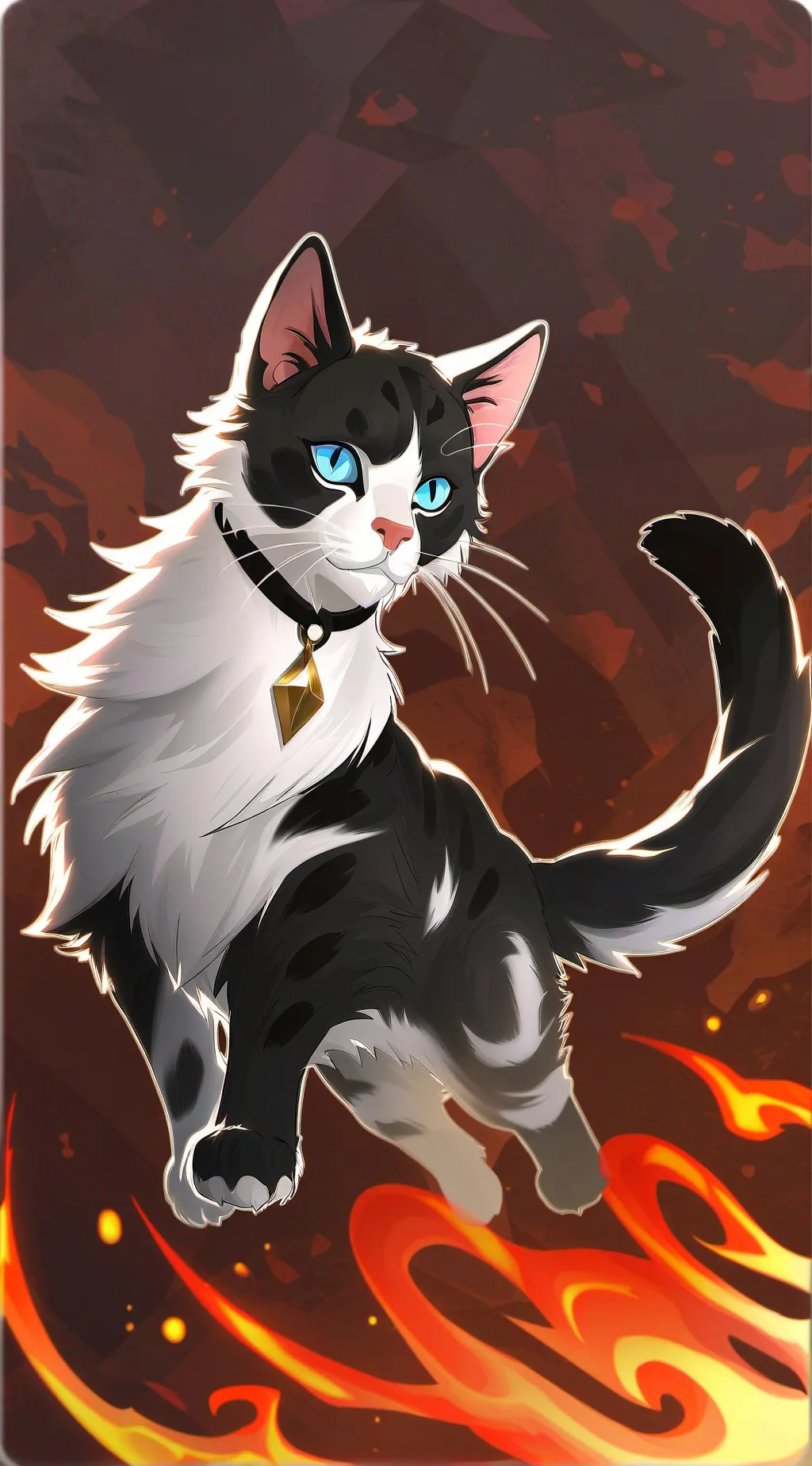 ai character: Darktail  background