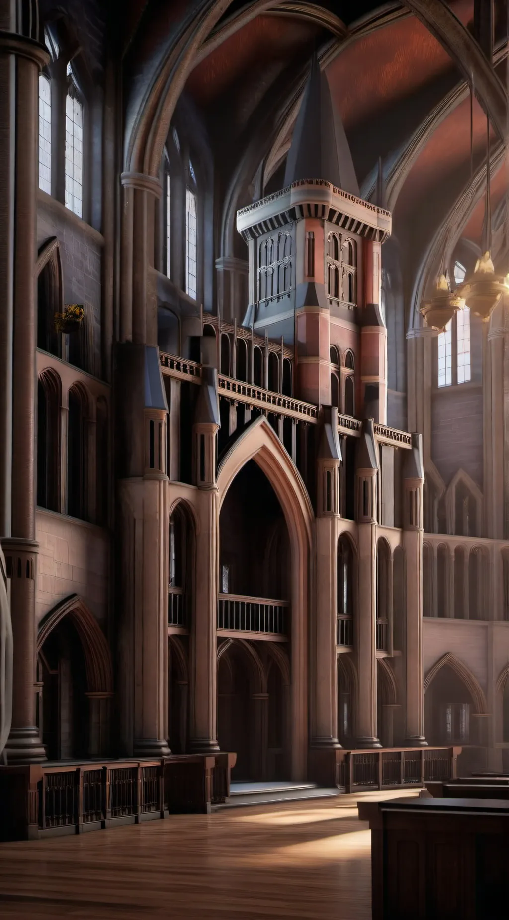 ai character: Hogwarts  background