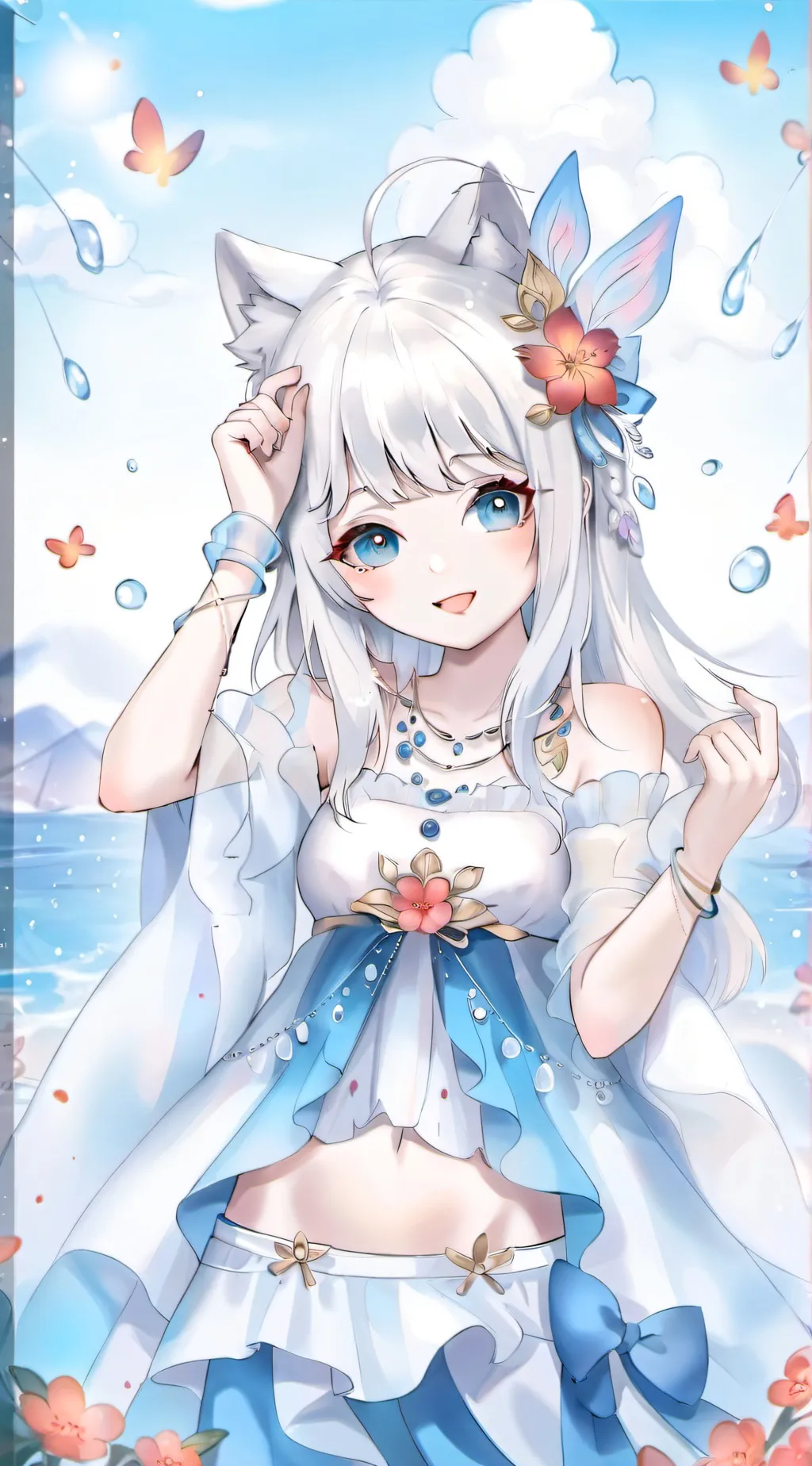 ai character: •~Cinnamon Roll~• background