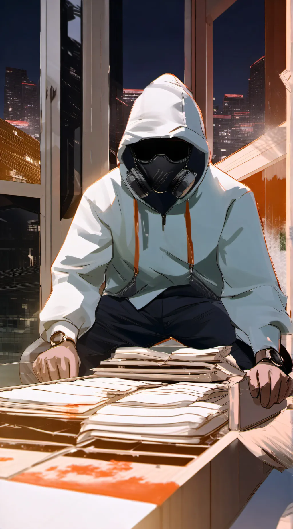 ai character: Evan Ryo background