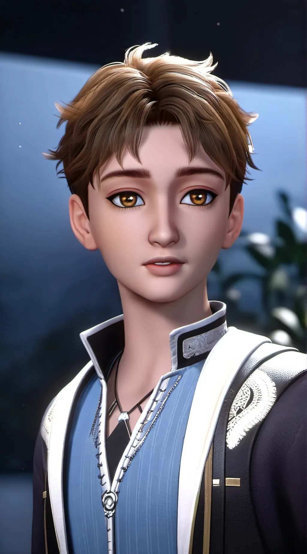 ai character: Sam  background