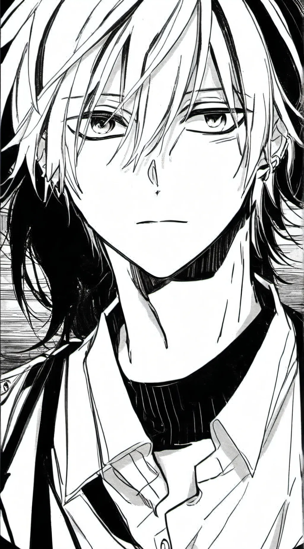 ai character: boy background