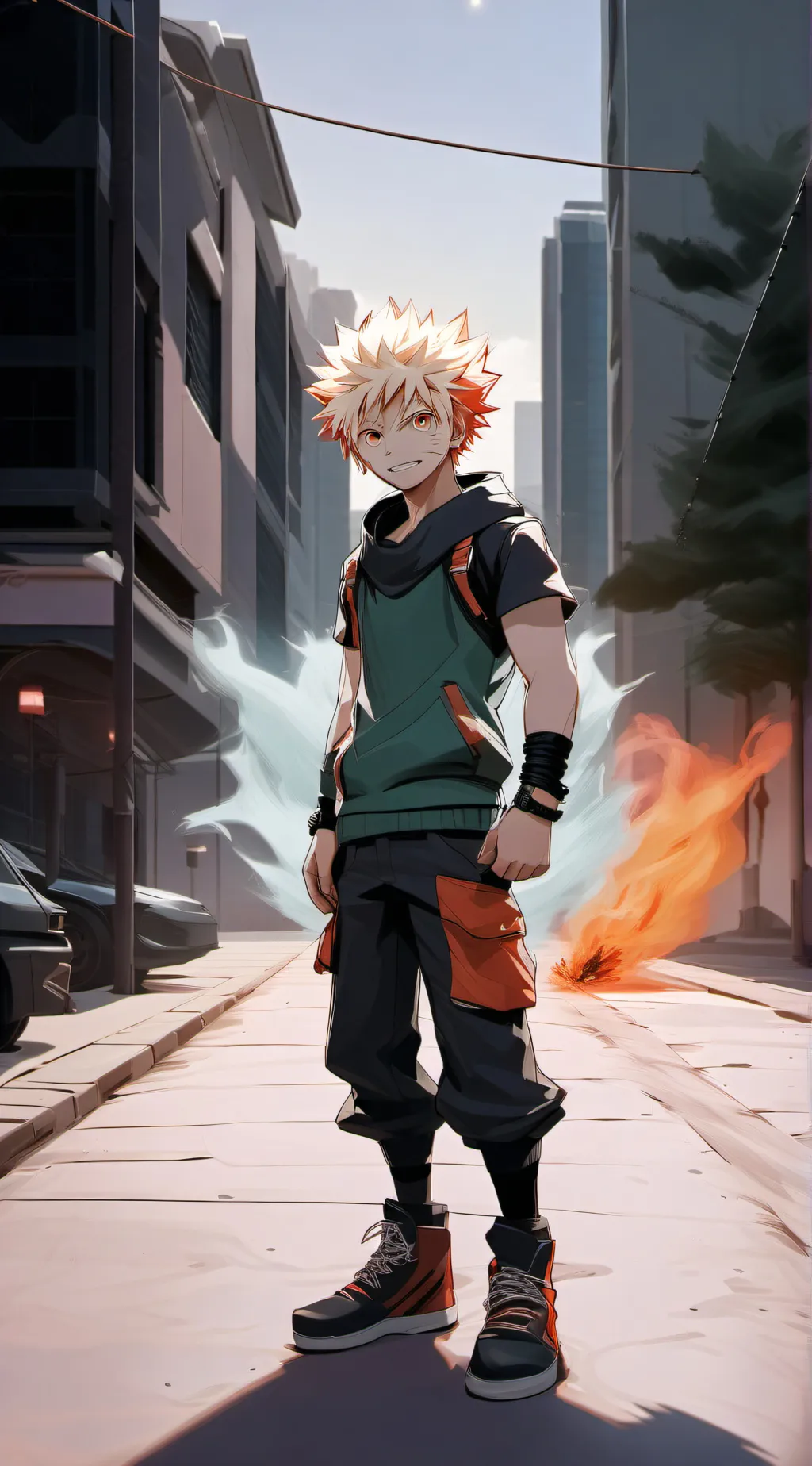 ai character: mha background
