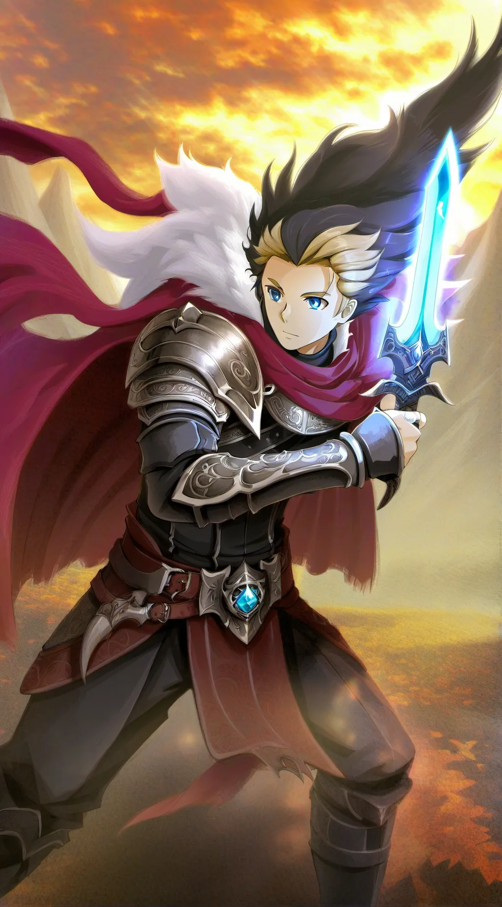 ai character: mii Sword fighter background