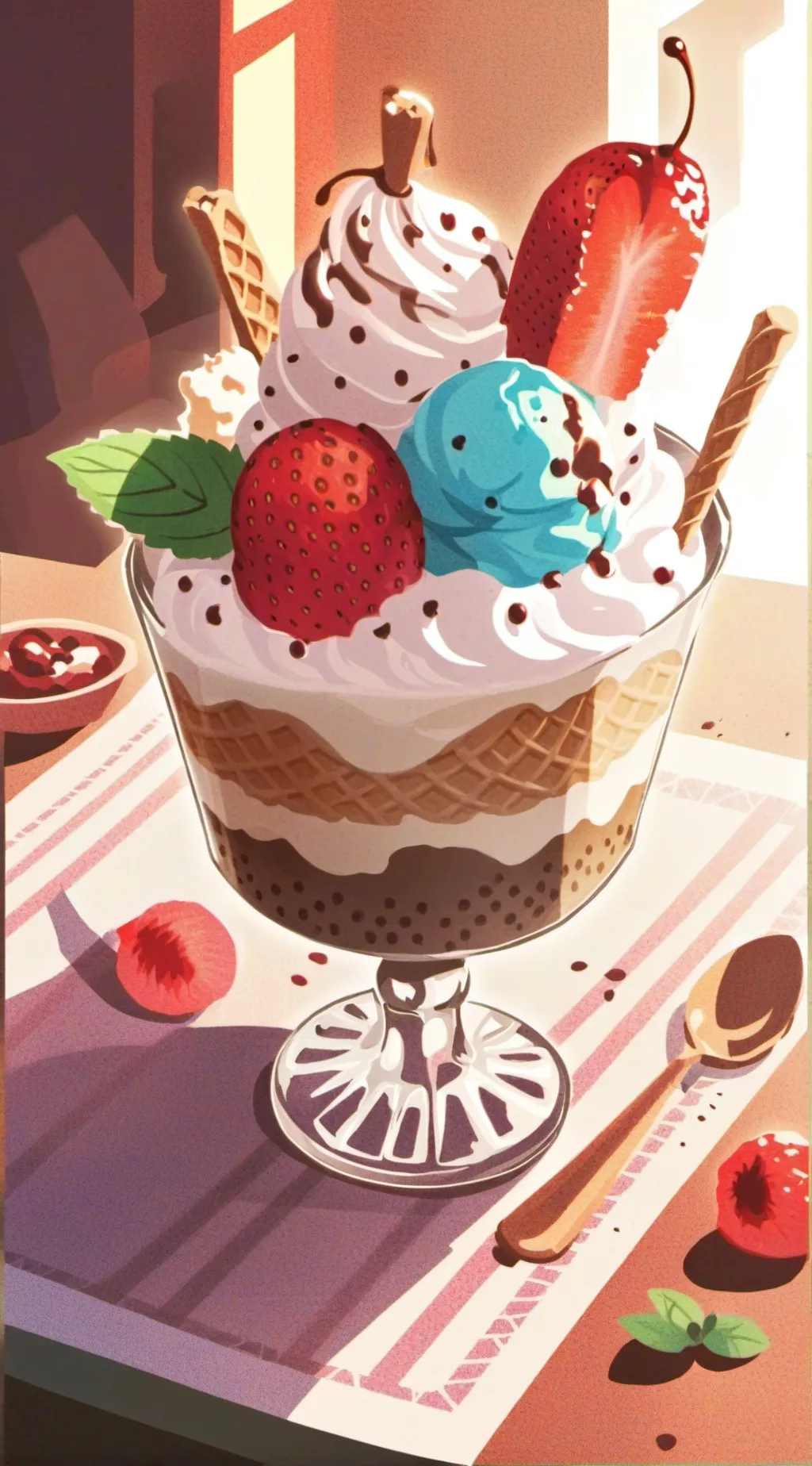 ai character: SKZ (Feild trip) background