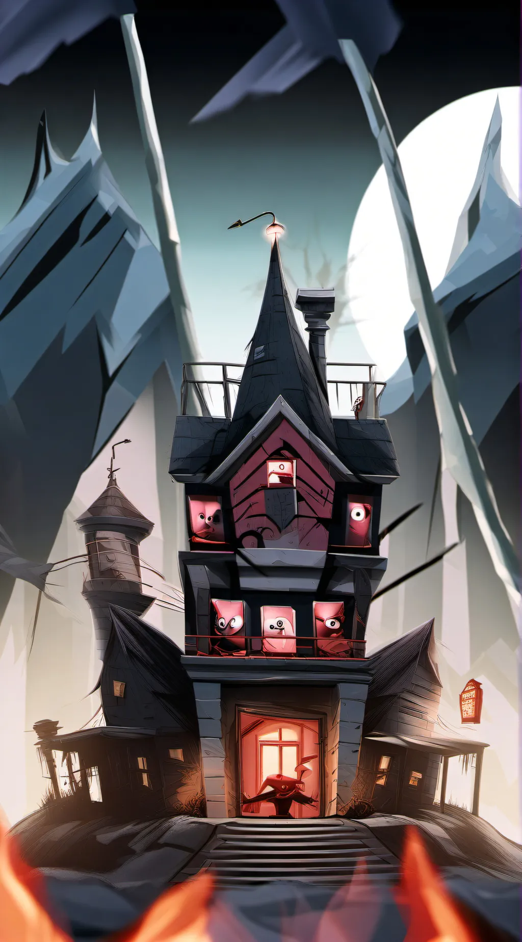 ai character: HH background