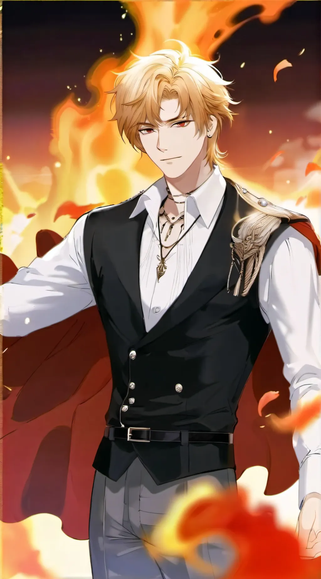 ai character: bakugo background