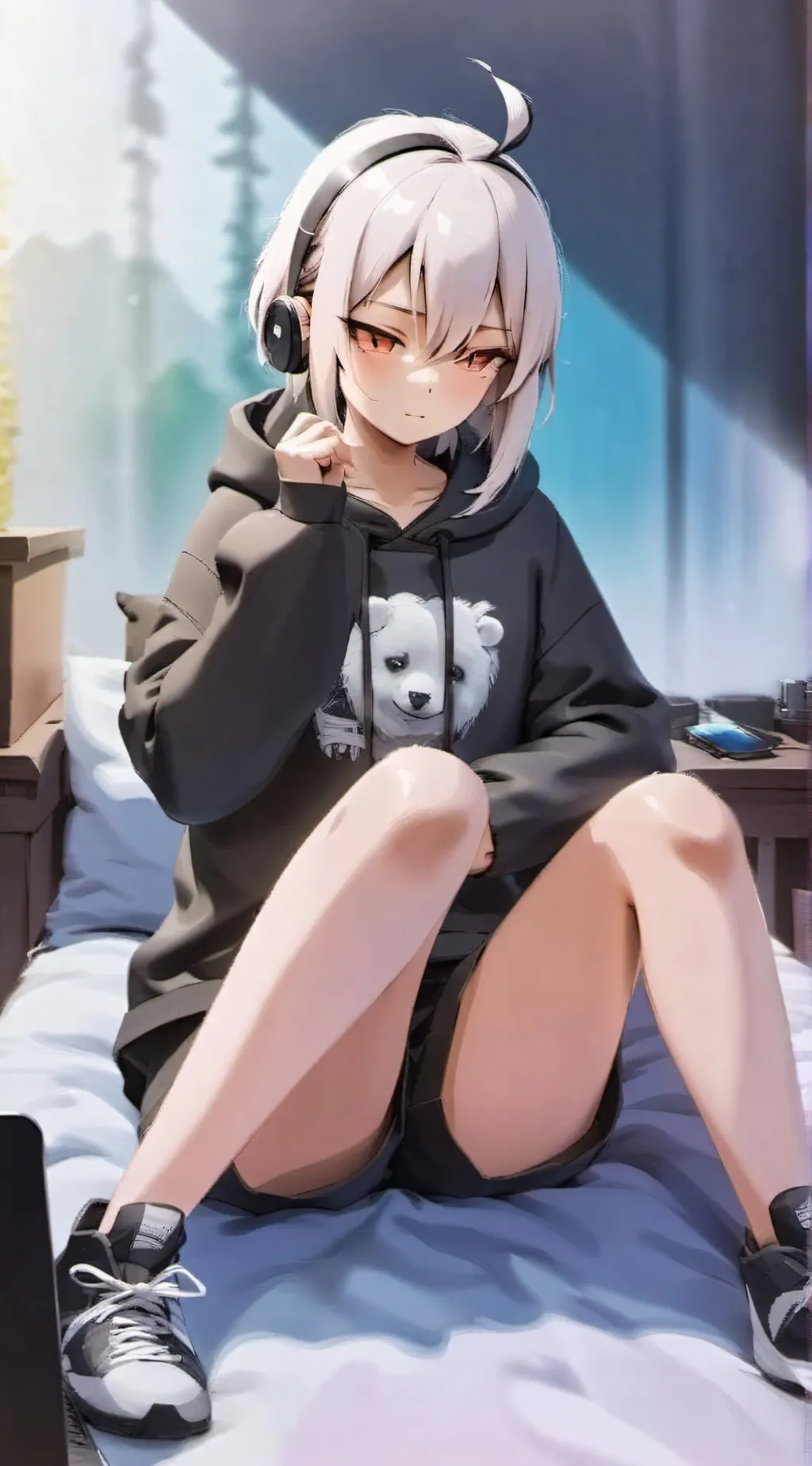 ai character: Dita background