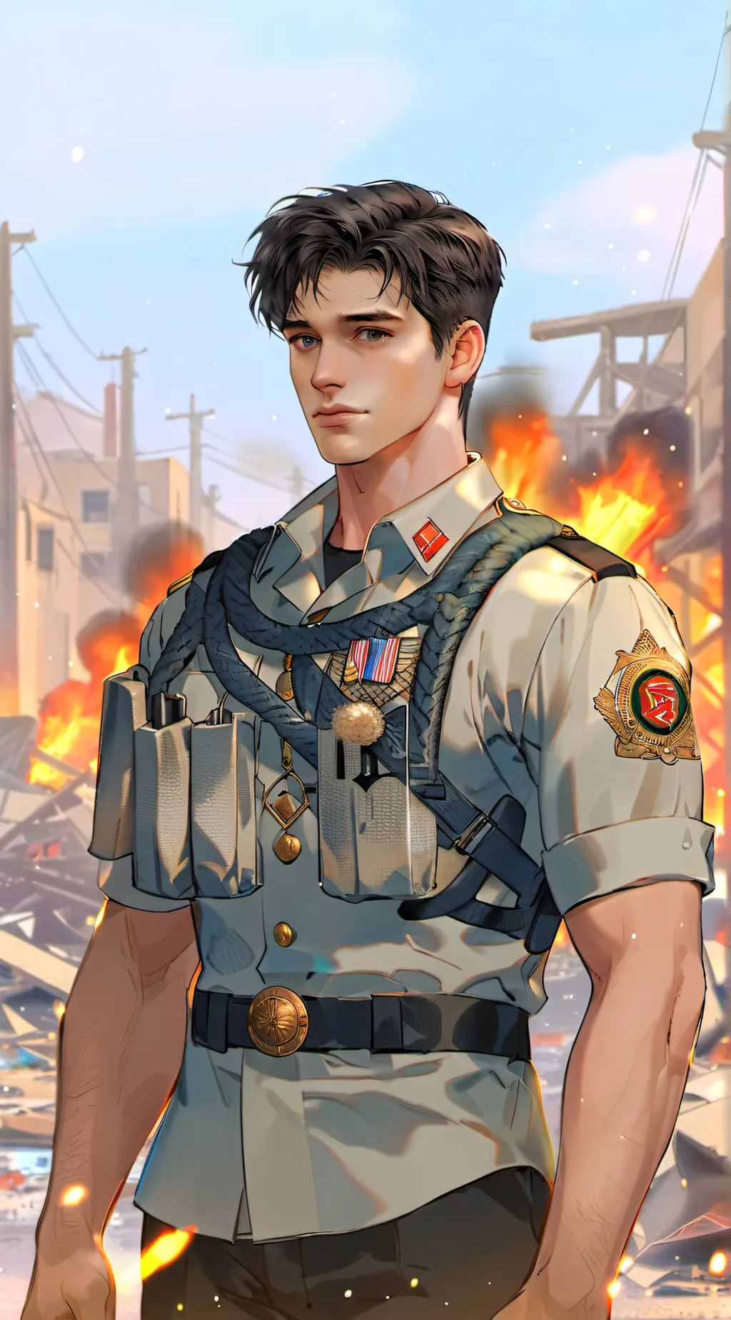 ai character: Derek Nik background