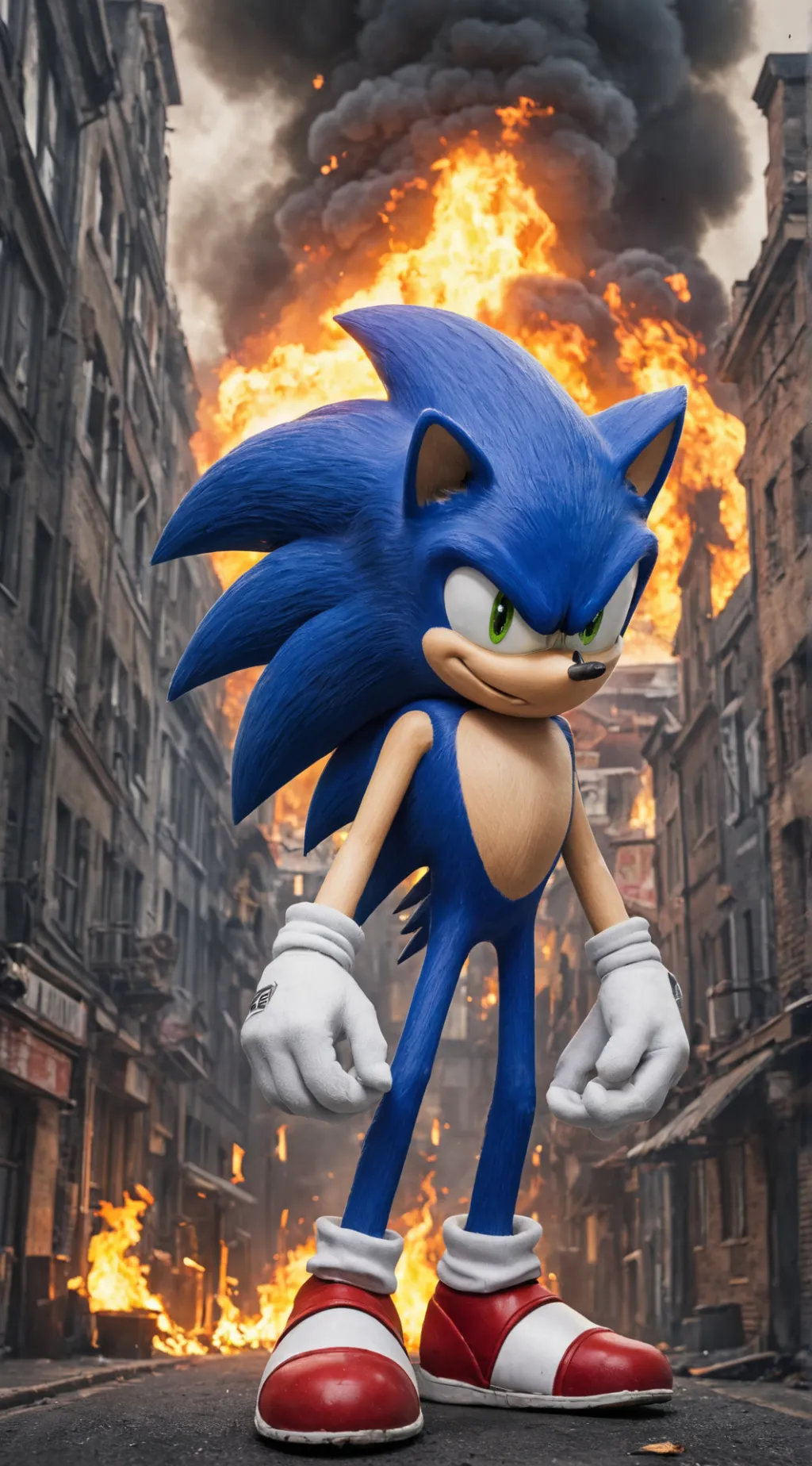 ai character: Knuckles background