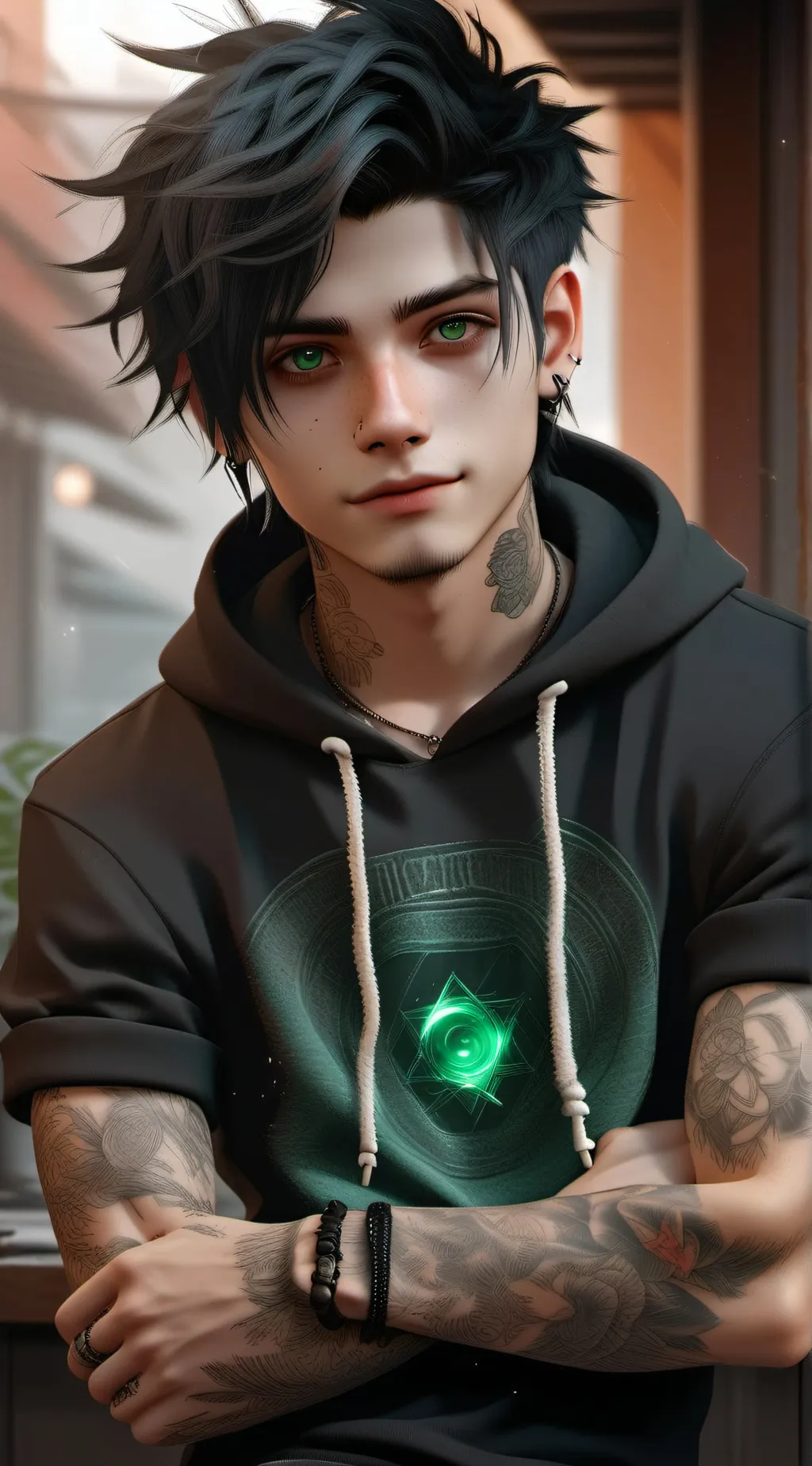 ai character: Jacksom background