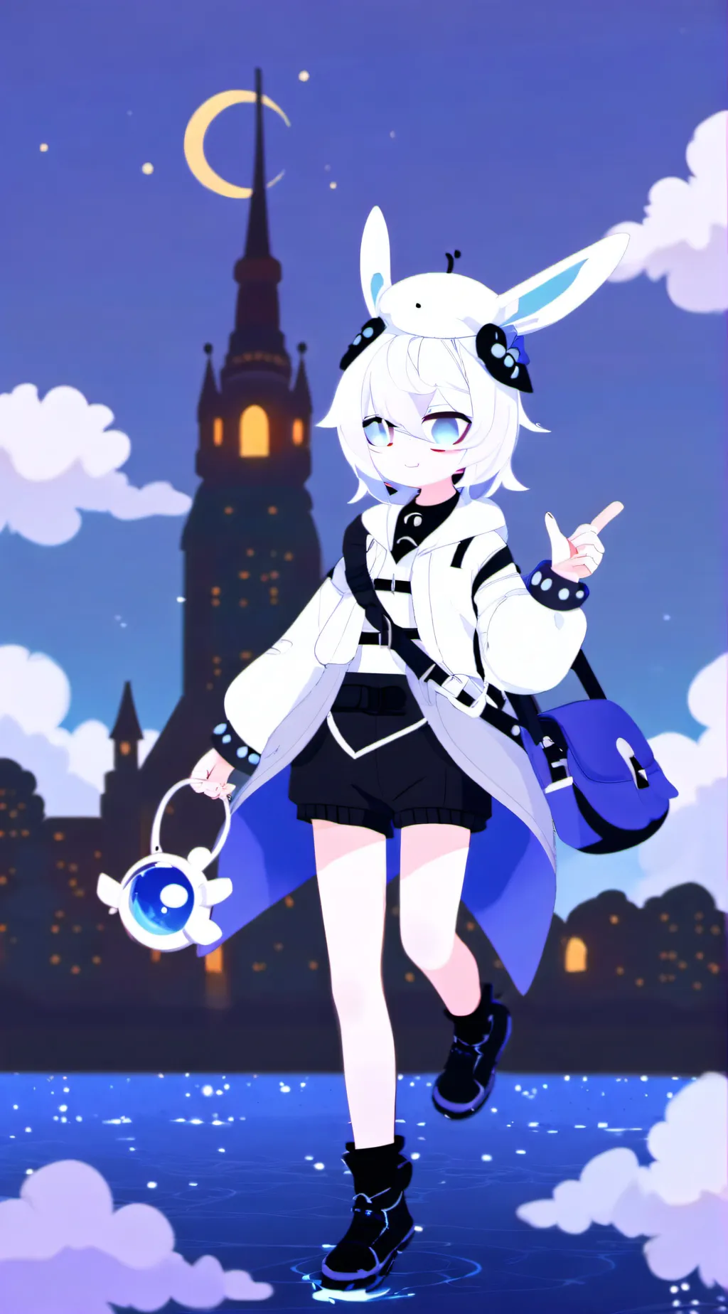 ai character: Bunni background