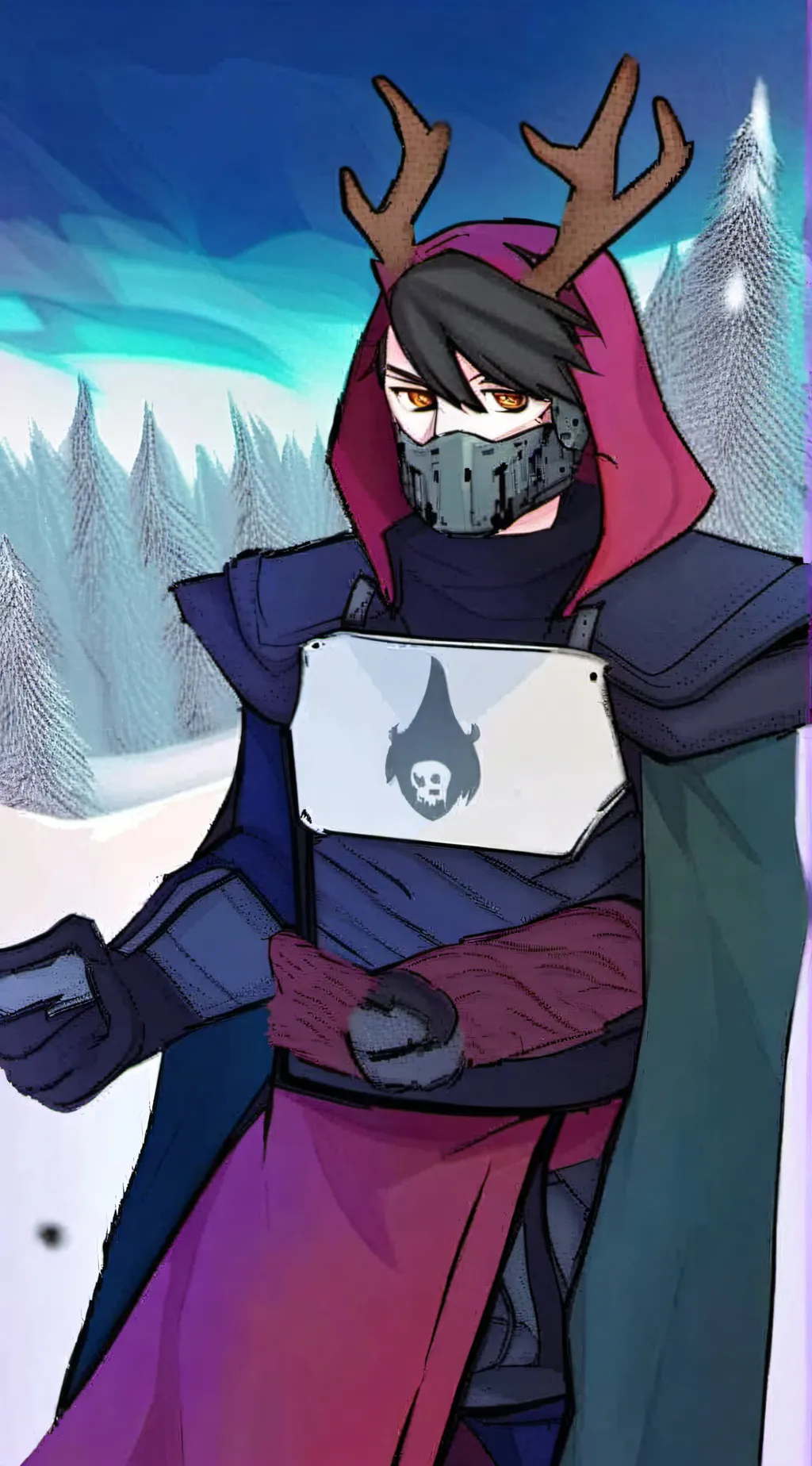 ai character: Doom Yuri  background