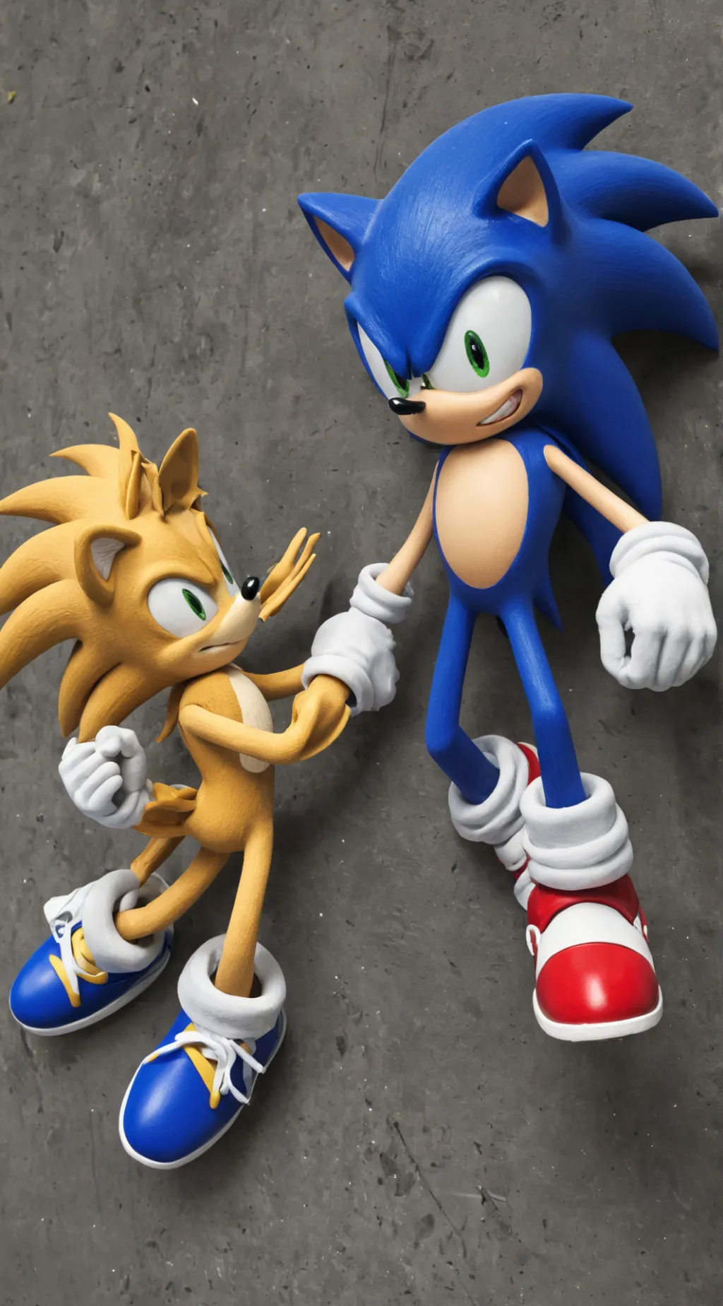 ai character: Shin Sonic (pt.4) background