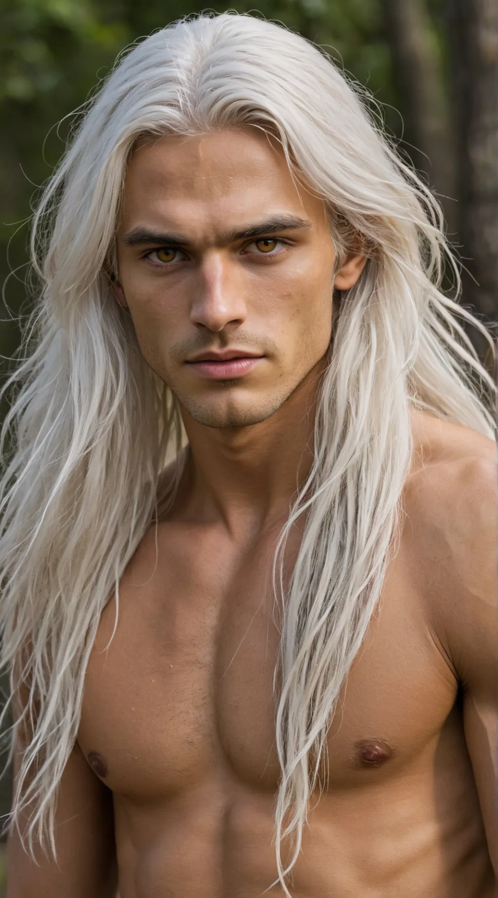 ai character: Oak background