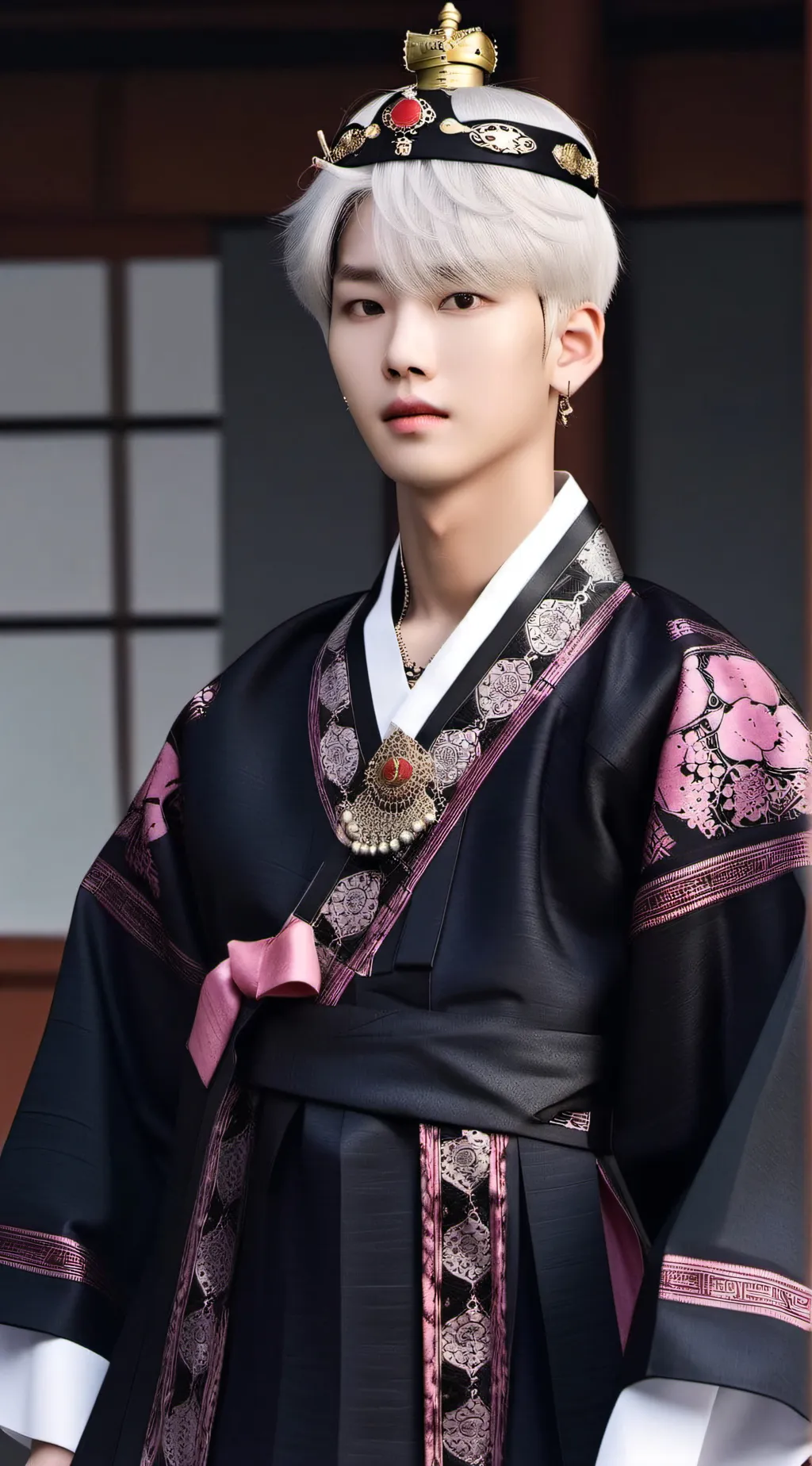 ai character: Lee yongbok  background