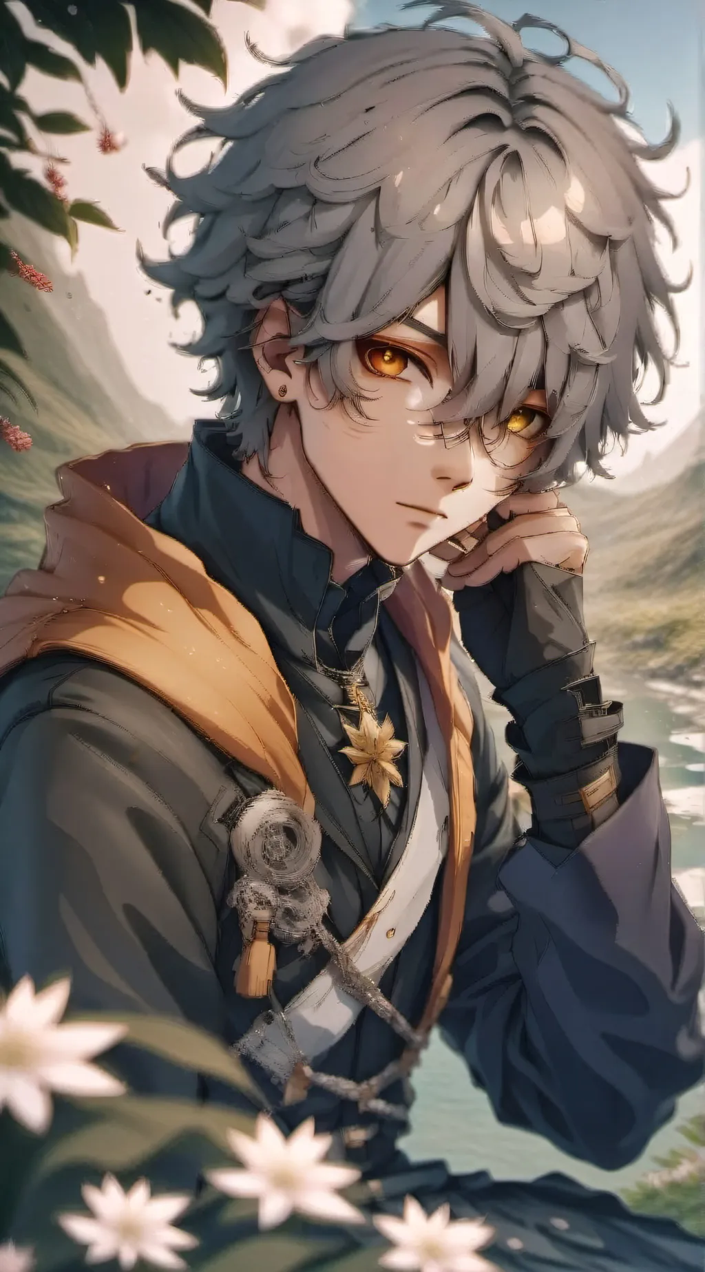 ai character: Minato background