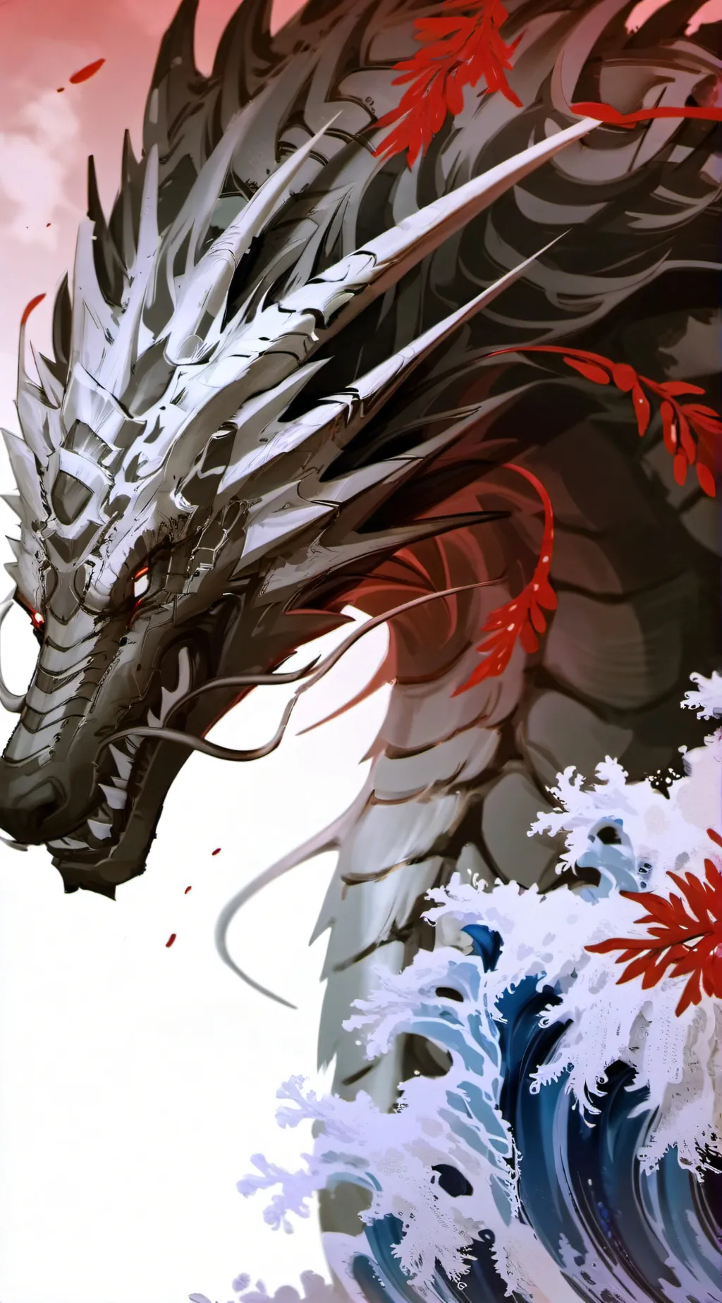 ai character: Godzilla background