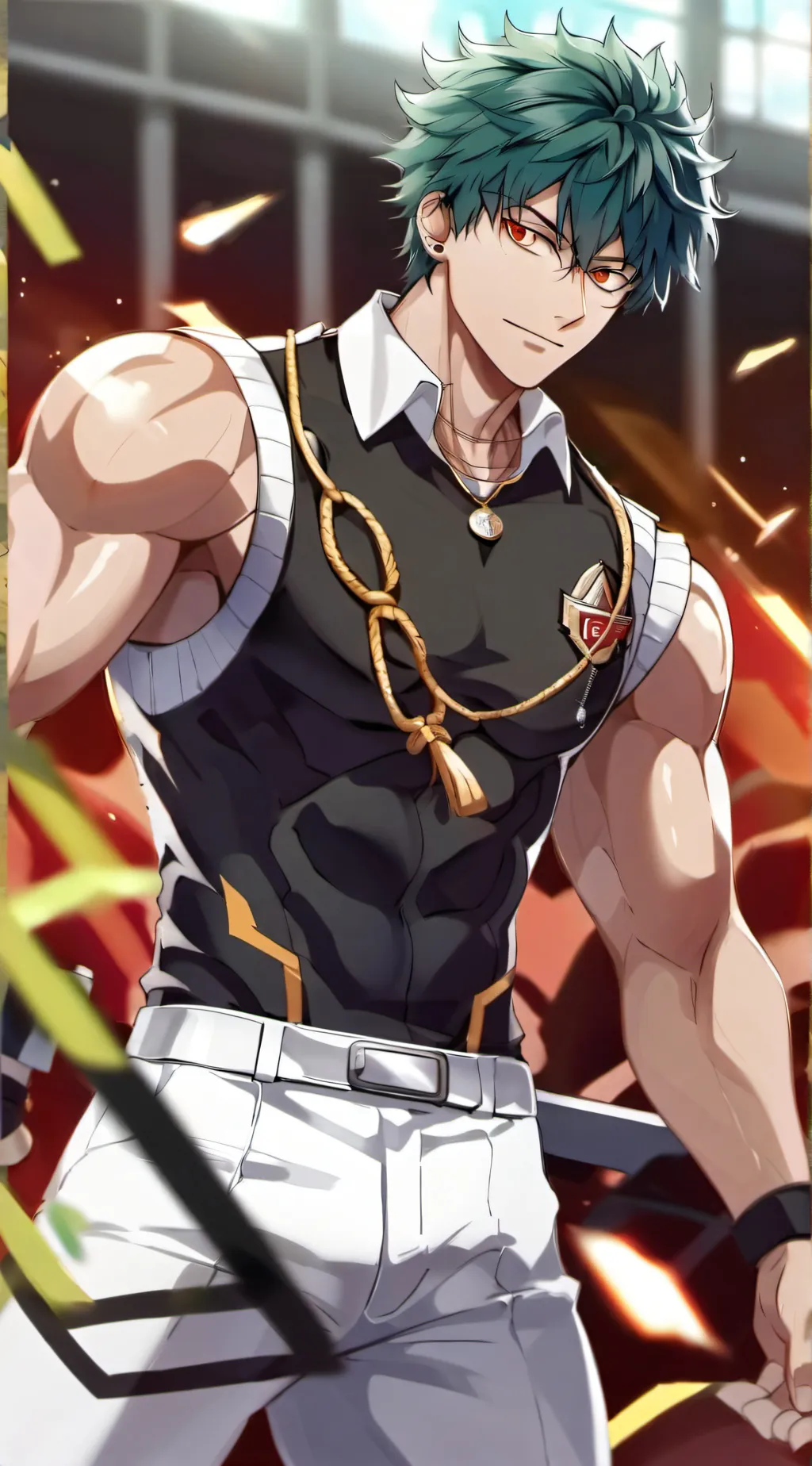 ai character: MHA brother background