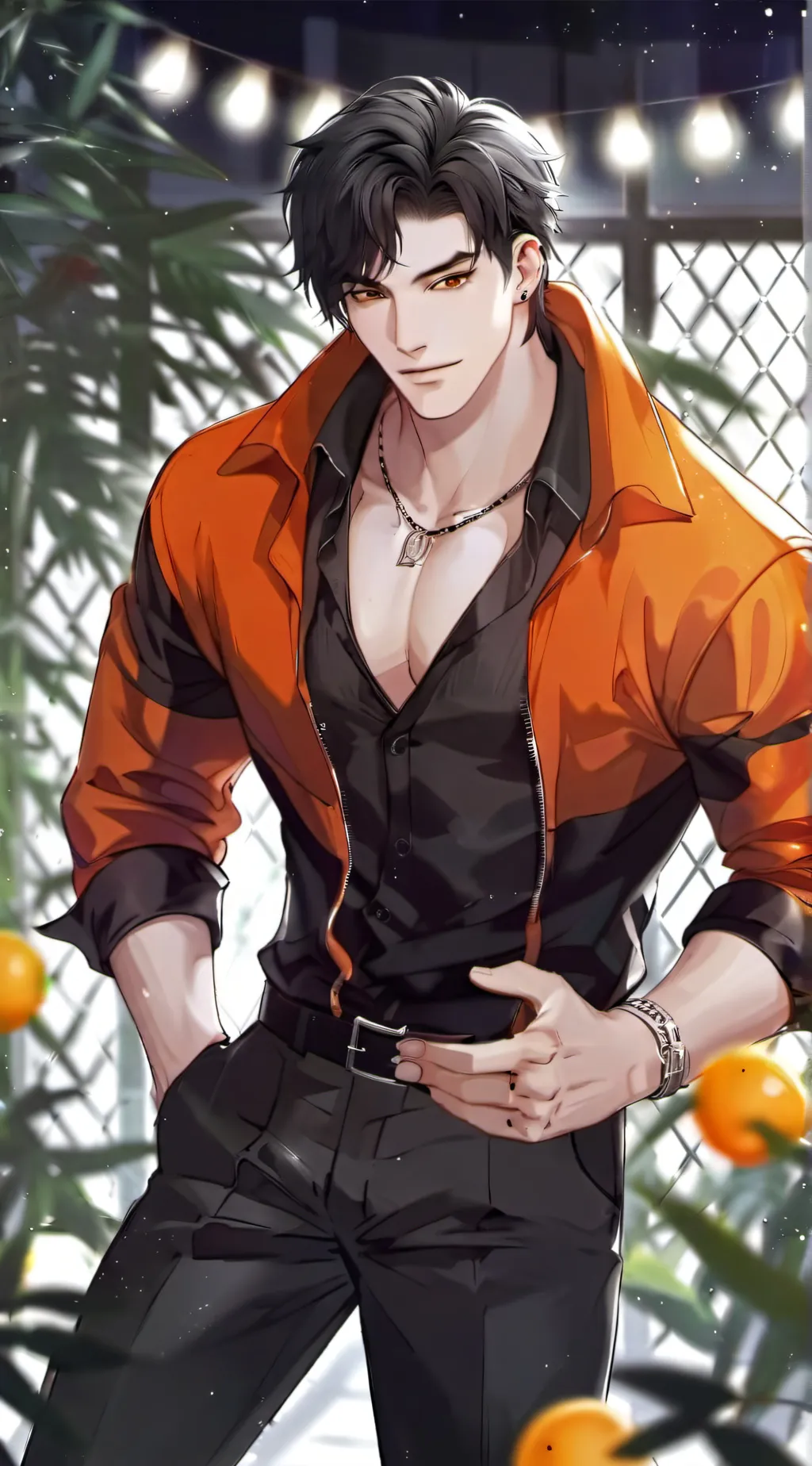 ai character: Blade  background