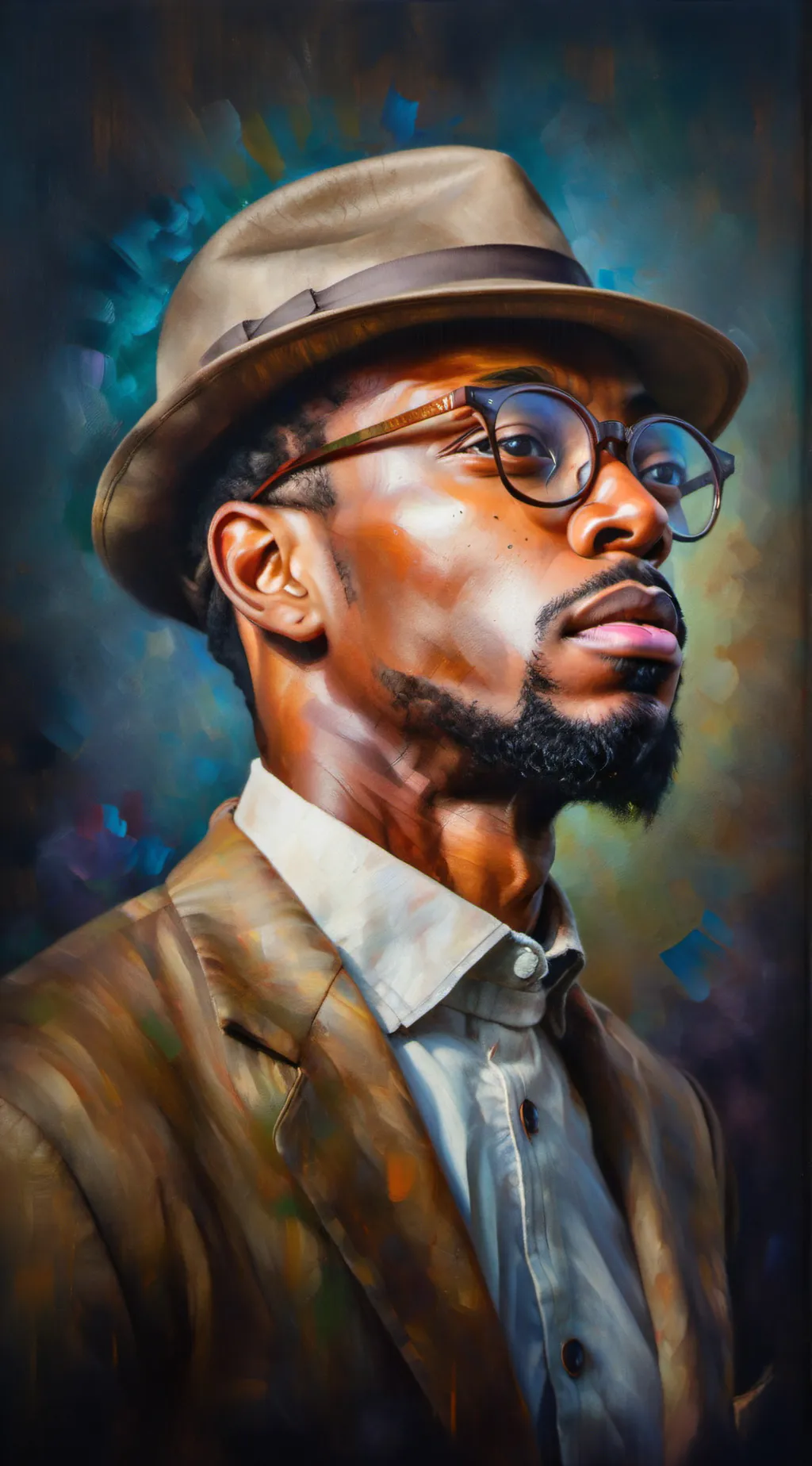 ai character: pops background