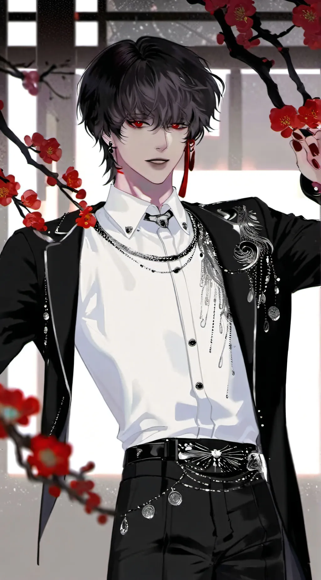 ai character: Xander  background