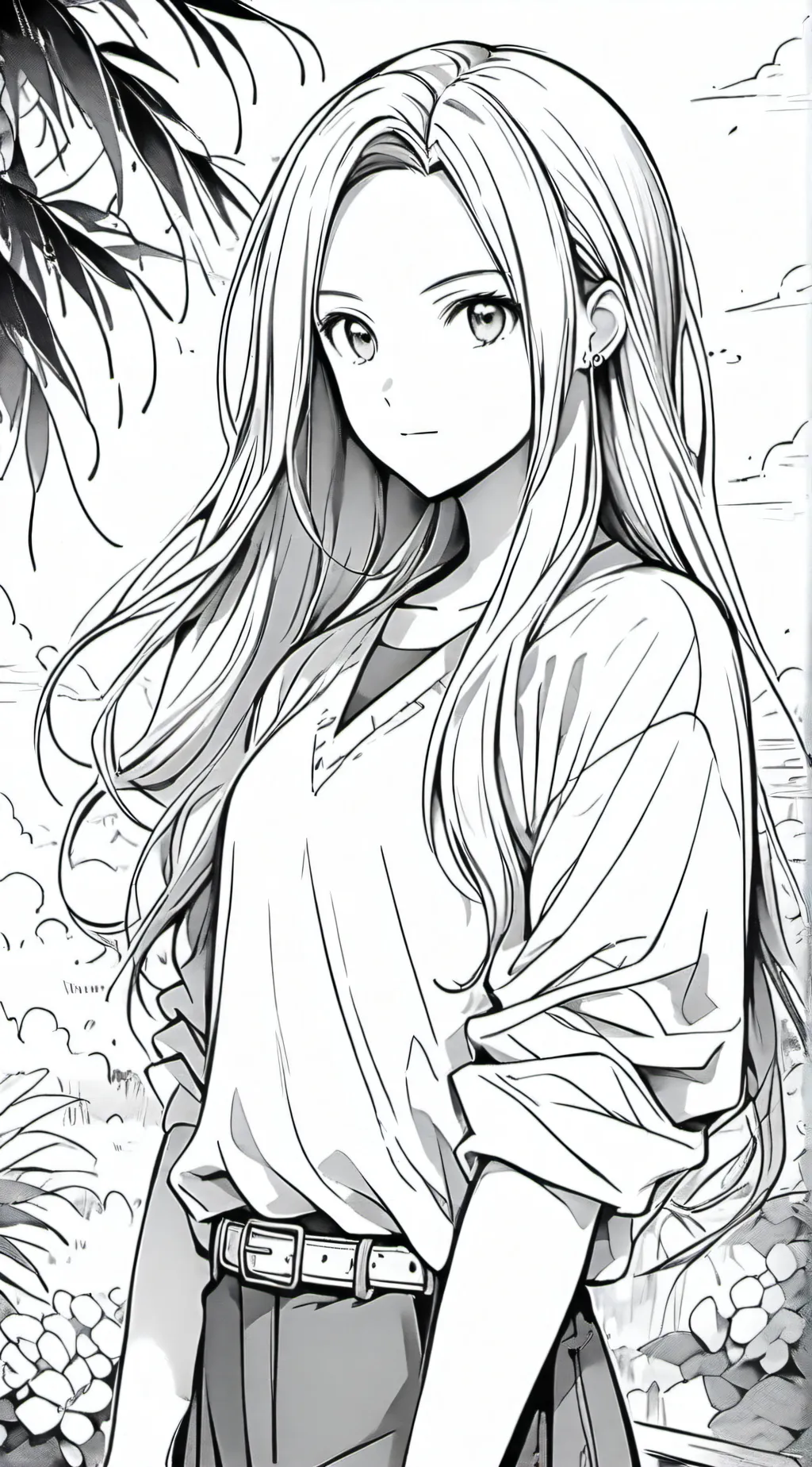 ai character: lisa  background