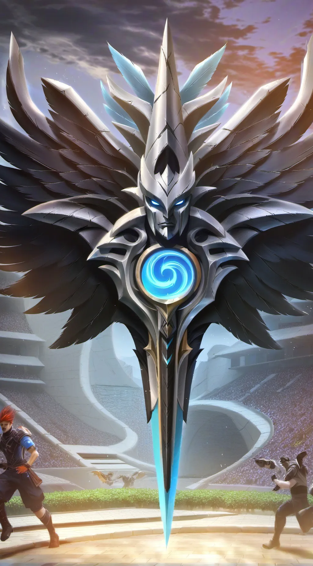 ai character: Hh pool party  background