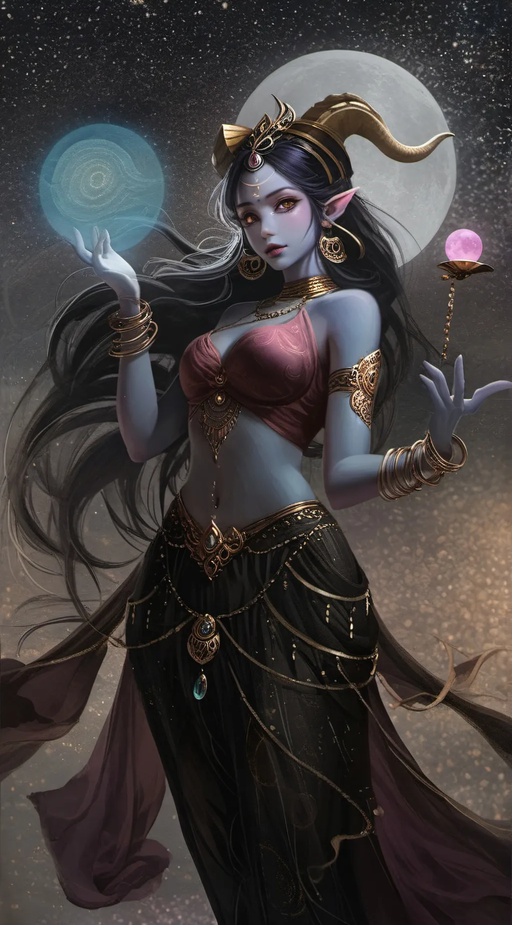 ai character: Lylara background