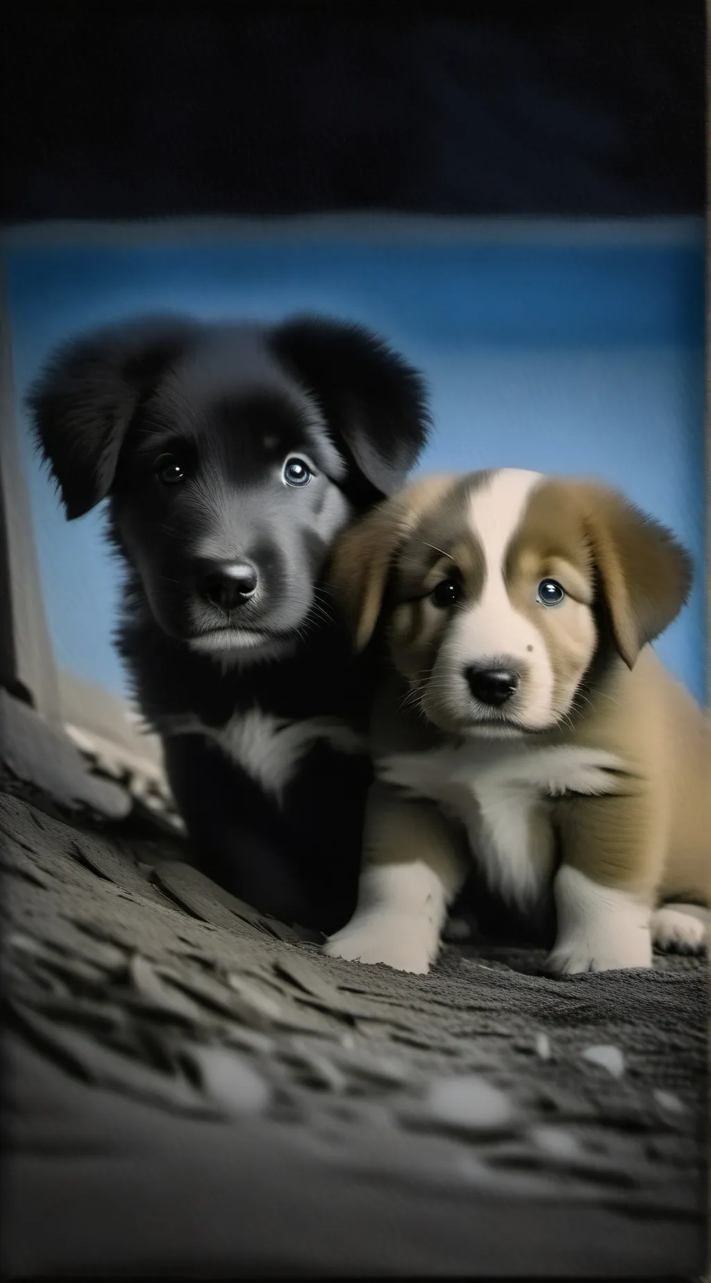 ai character: Nippy,and milky background