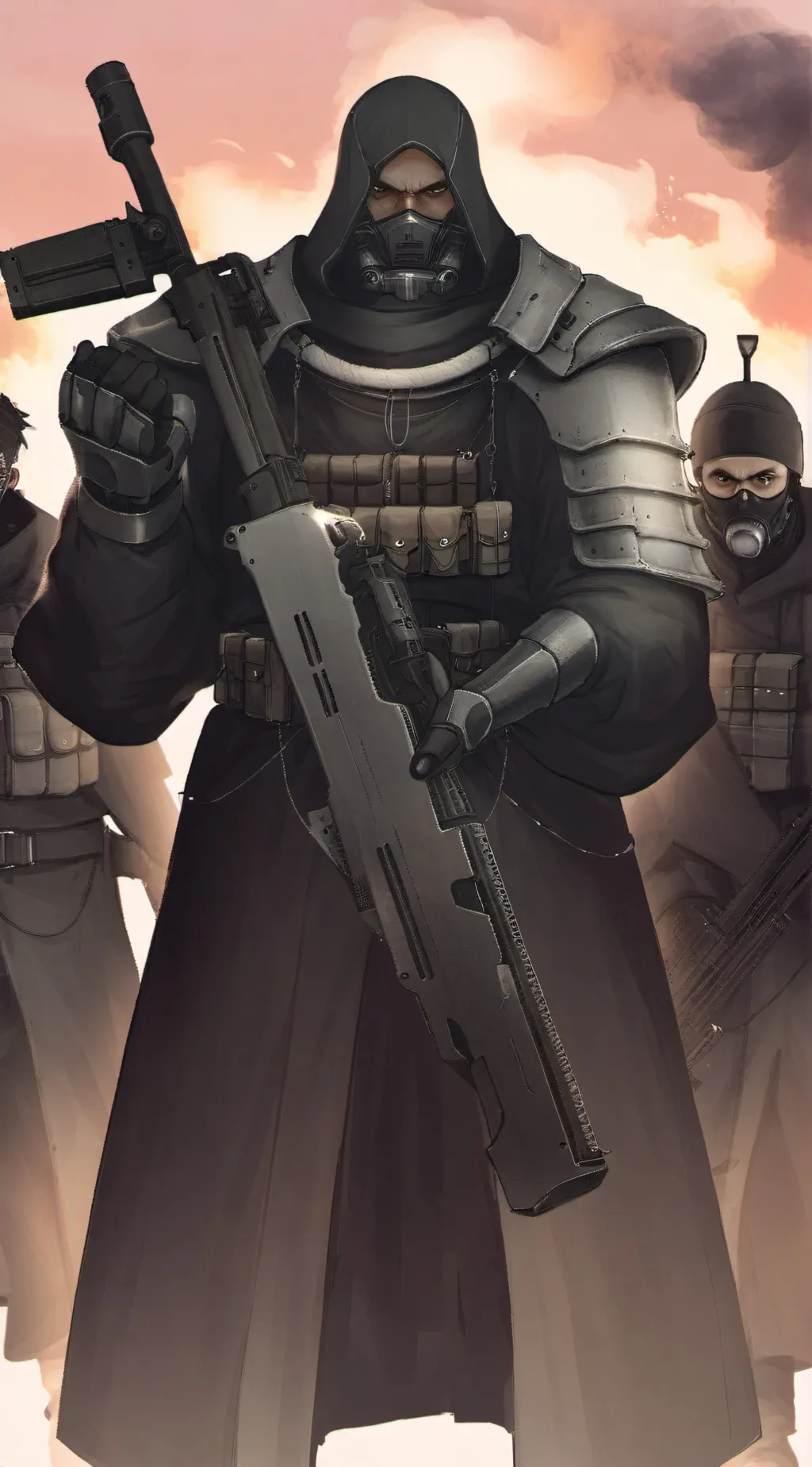 ai character: legan background