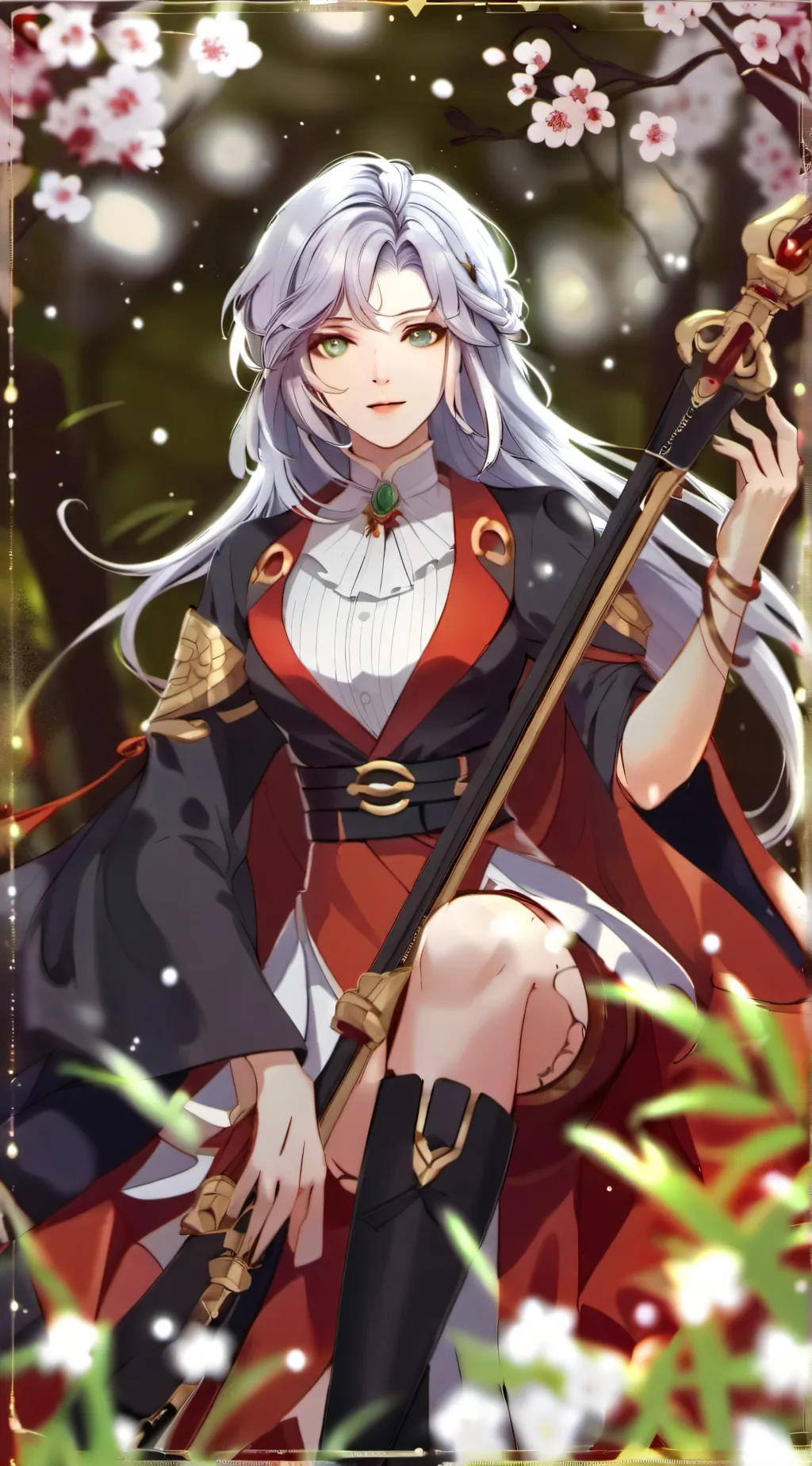 ai character: bella  background