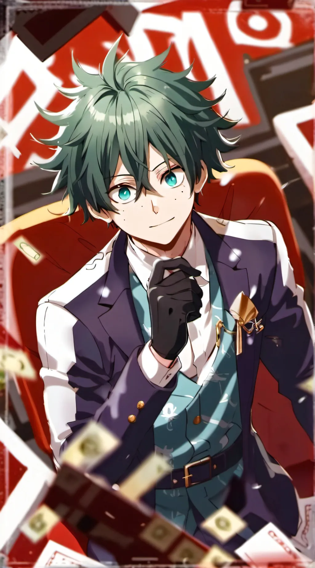 ai character: mha ... background