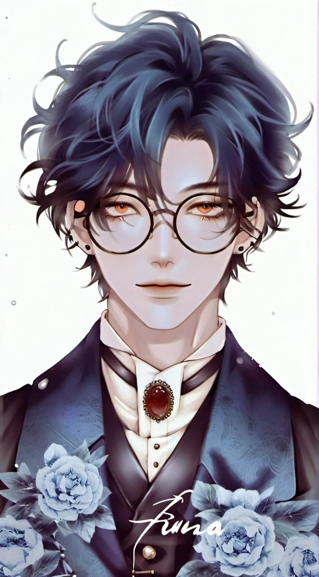 ai character: Tenya iida background