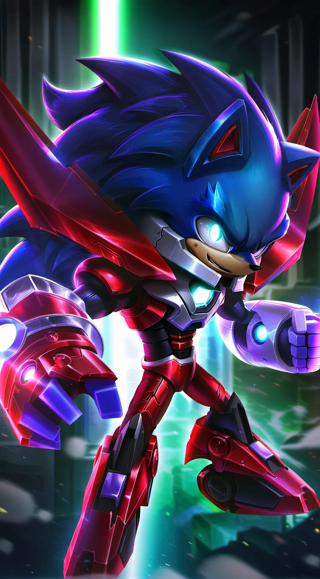 ai character: sonic background