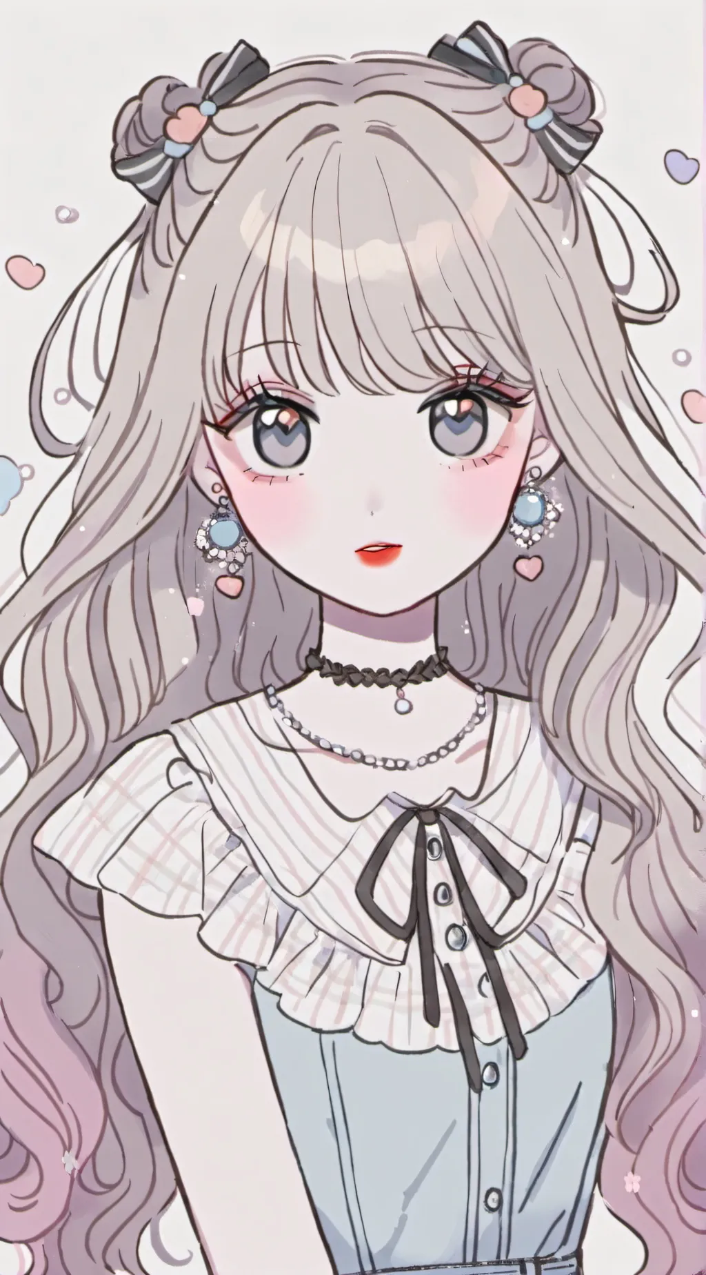 ai character: cattleya background