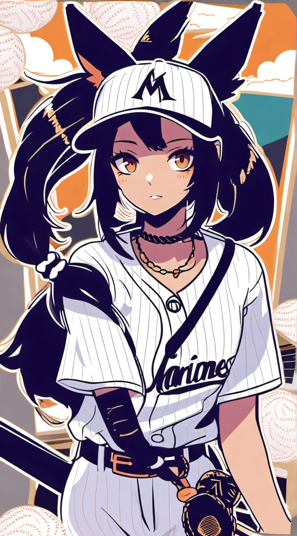 ai character: Umbreon (baseball) background
