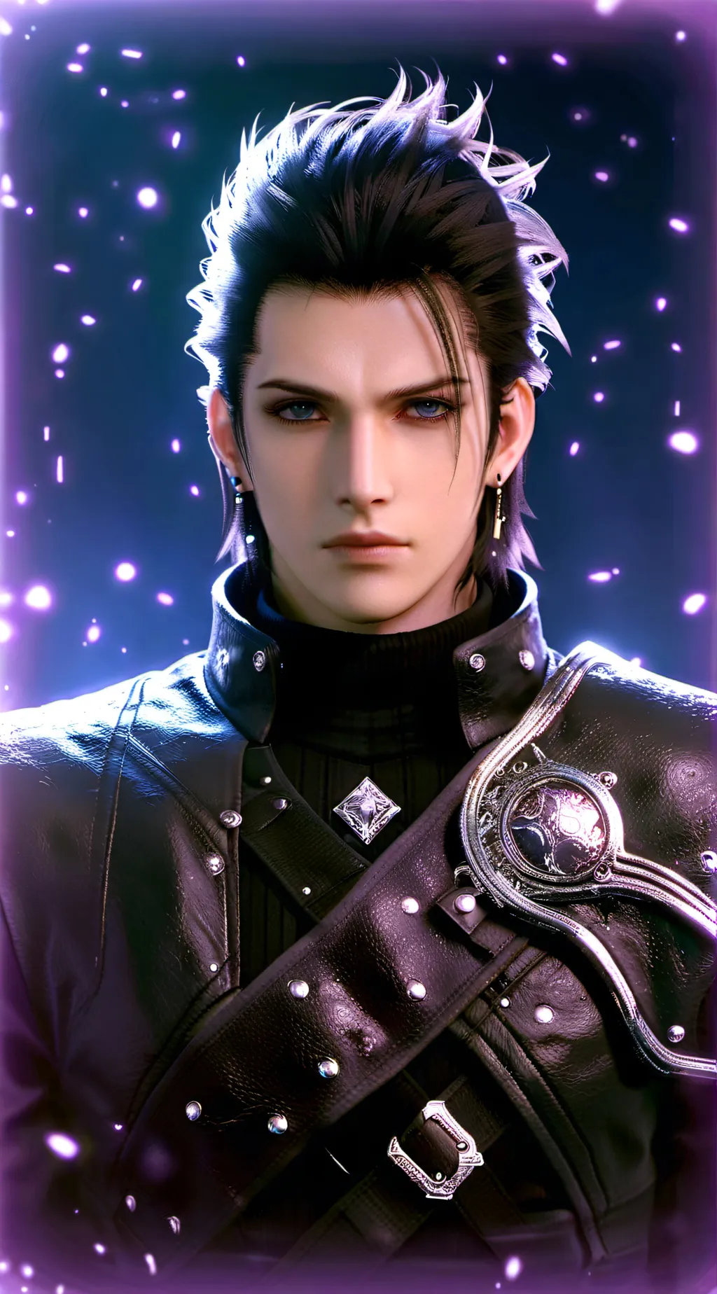 ai character: Zack Fair background