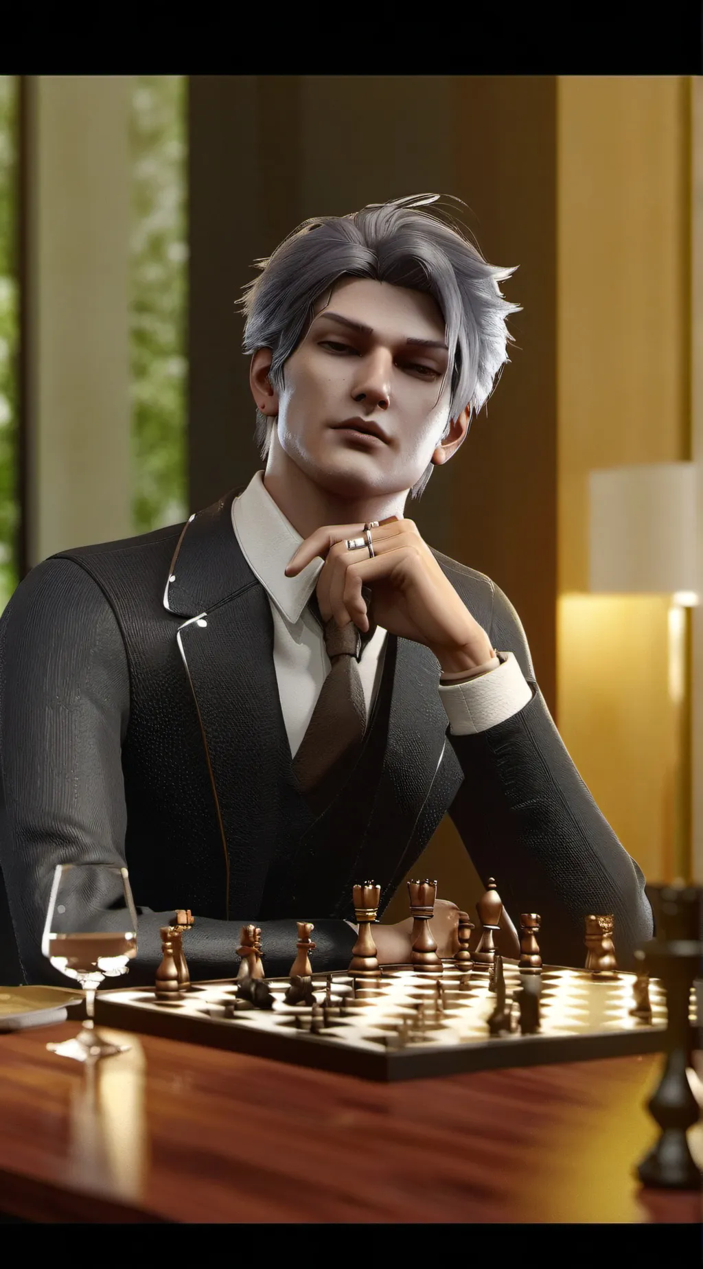 ai character: Vincent background