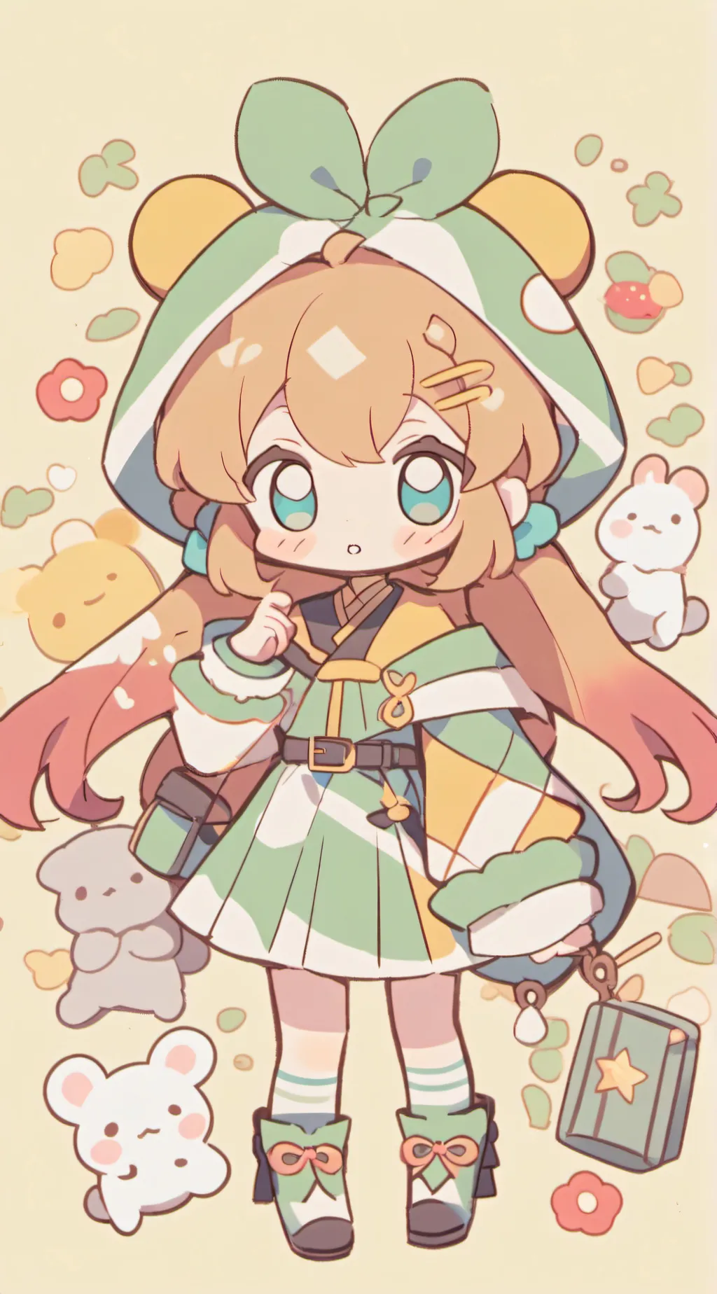 ai character: Nezzy background