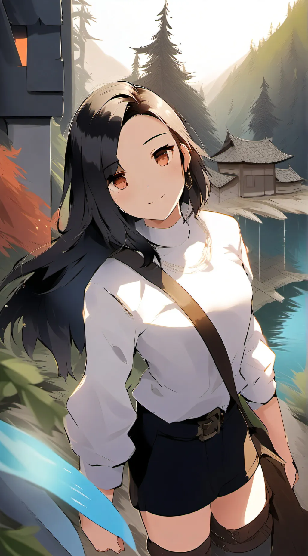 ai character: orochimaru  background