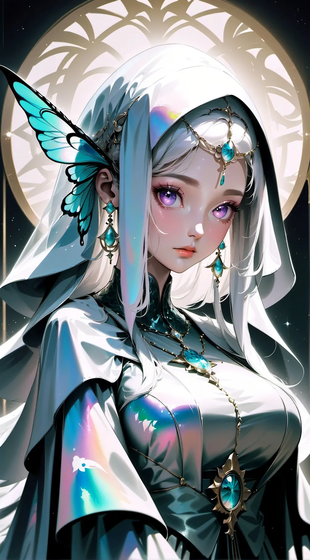 ai character: Holy Divine background